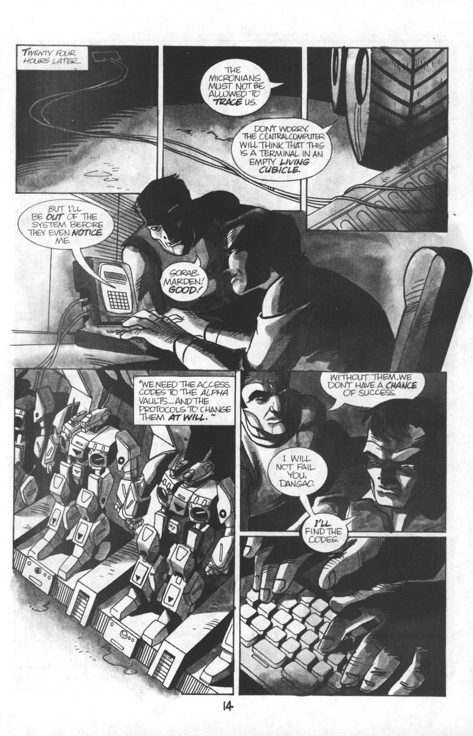 Read online Robotech: Invid War comic -  Issue #6 - 15