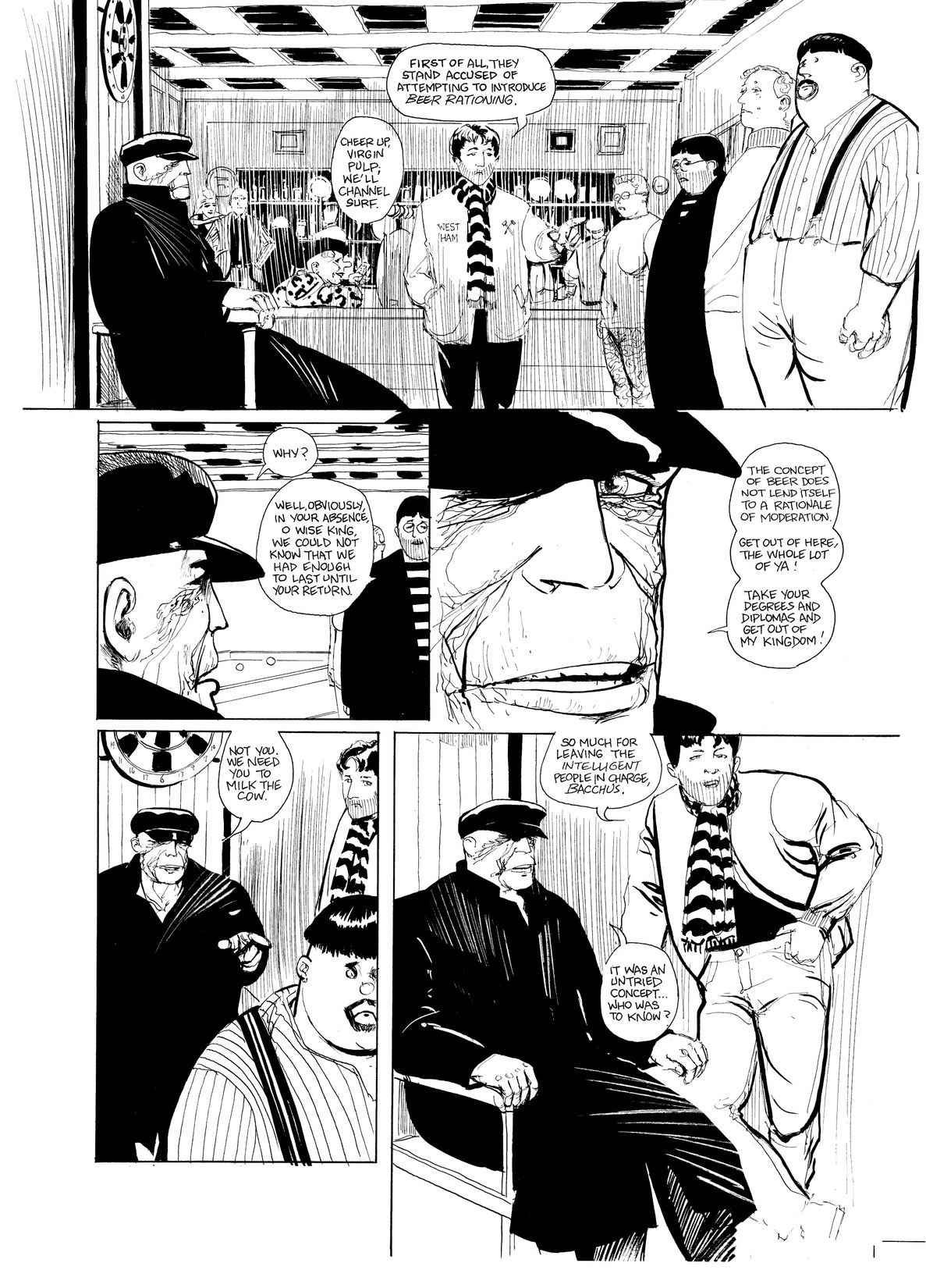 Read online Eddie Campbell's Bacchus comic -  Issue # TPB 5 - 59