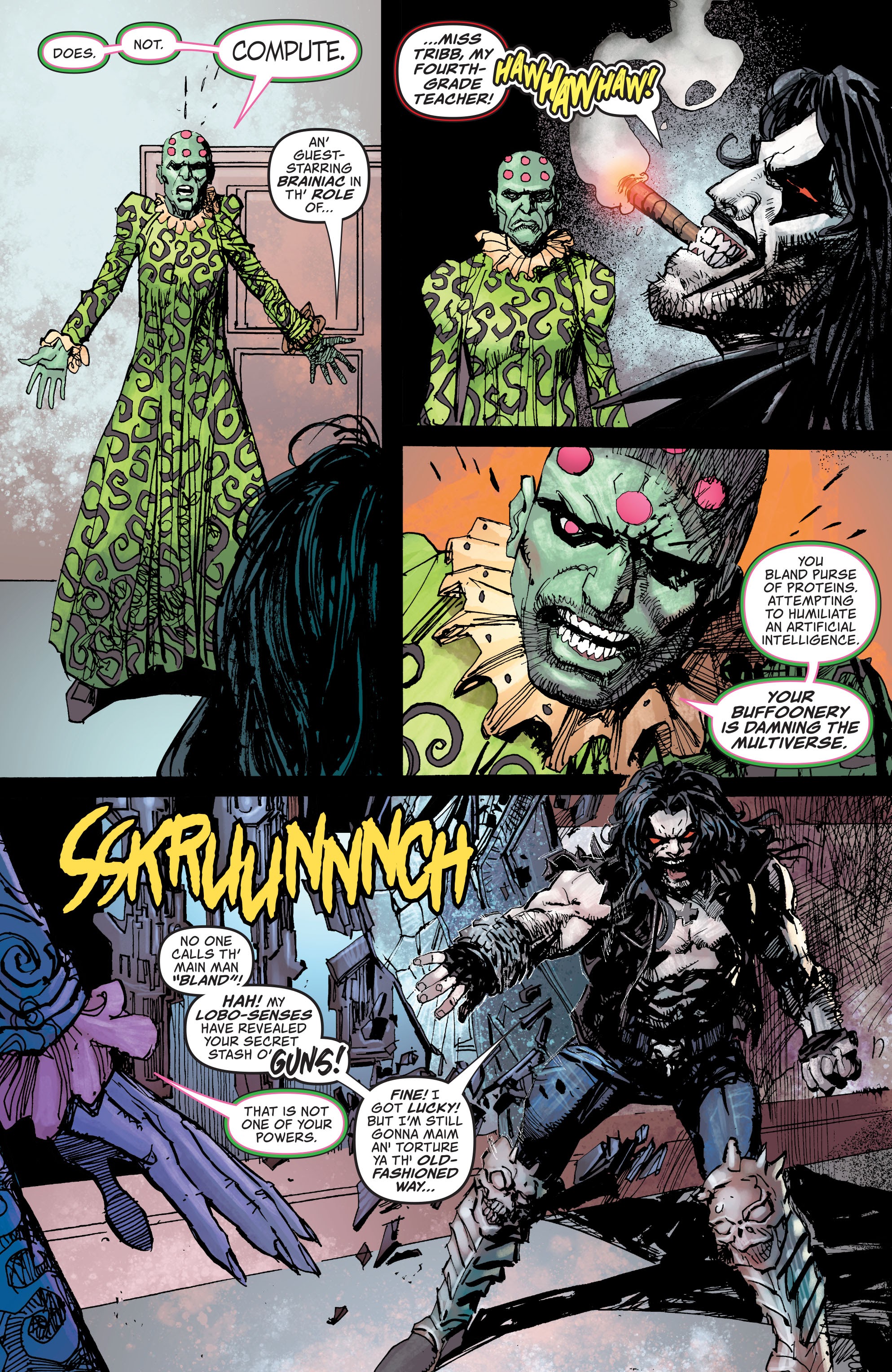 Read online Dark Nights: Death Metal Infinite Hour Exxxtreme! comic -  Issue # Full - 34