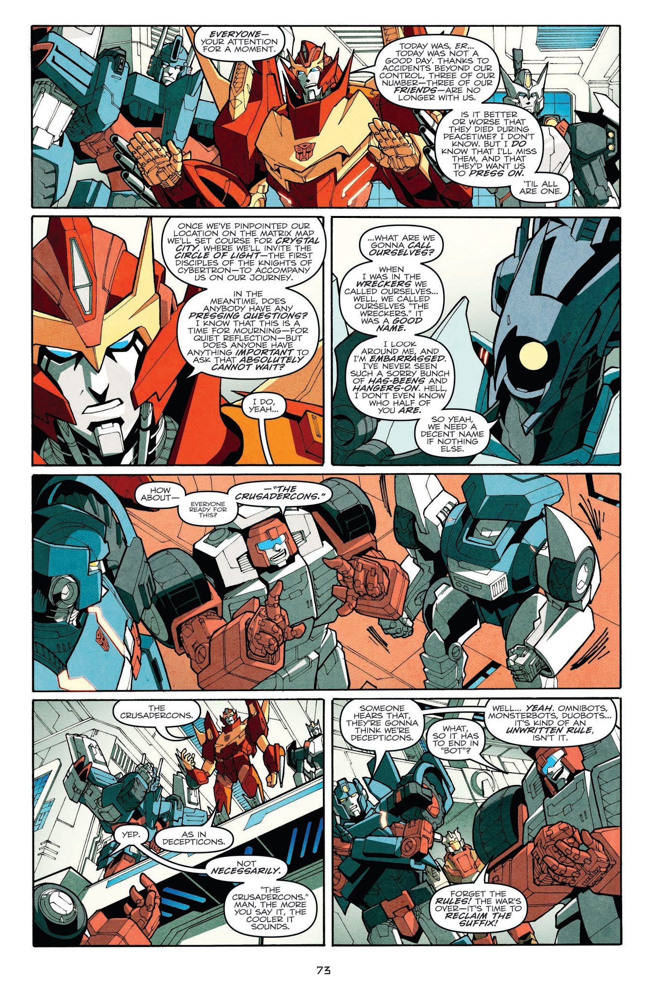 Read online Transformers: The IDW Collection Phase Two comic -  Issue # TPB 1 (Part 1) - 73