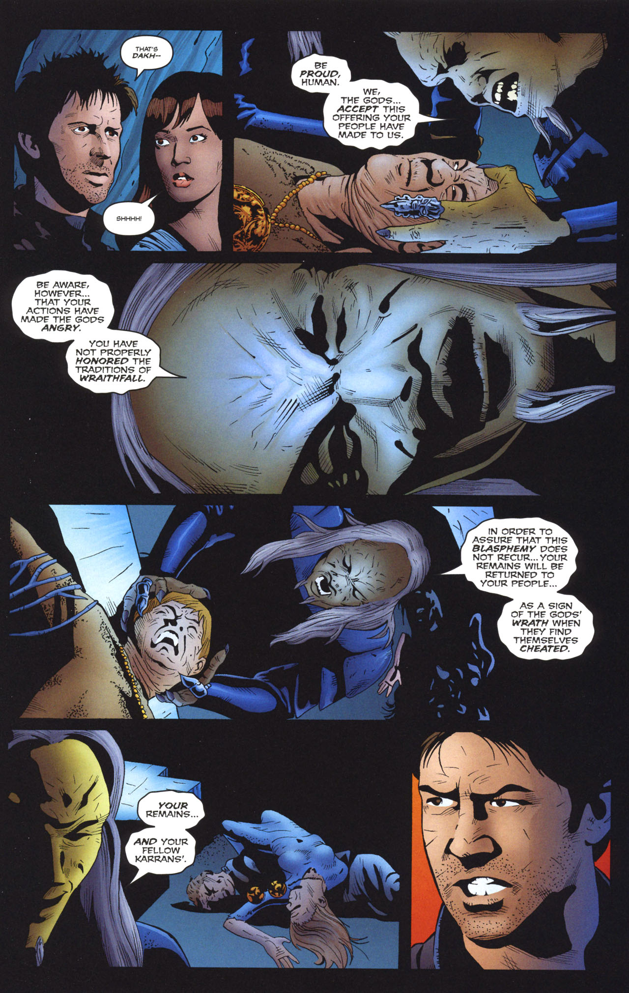 Read online Stargate Atlantis: Wraithfall comic -  Issue #3 - 21