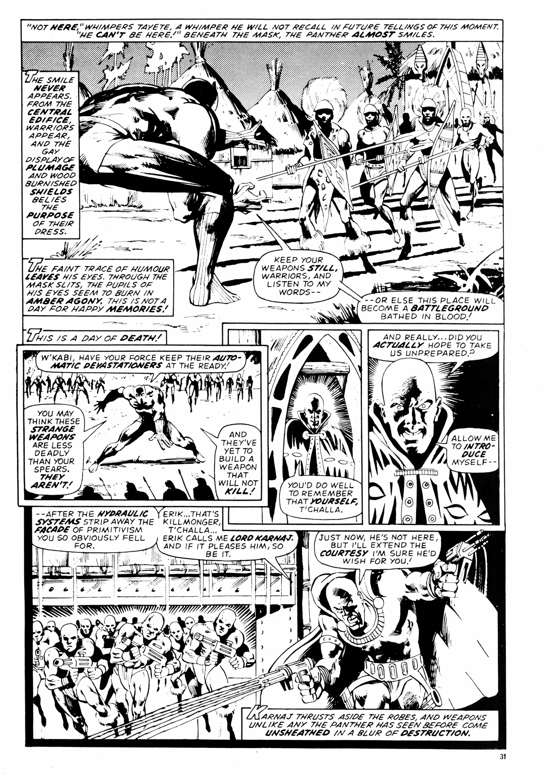 Read online Planet of the Apes (1974) comic -  Issue #68 - 31