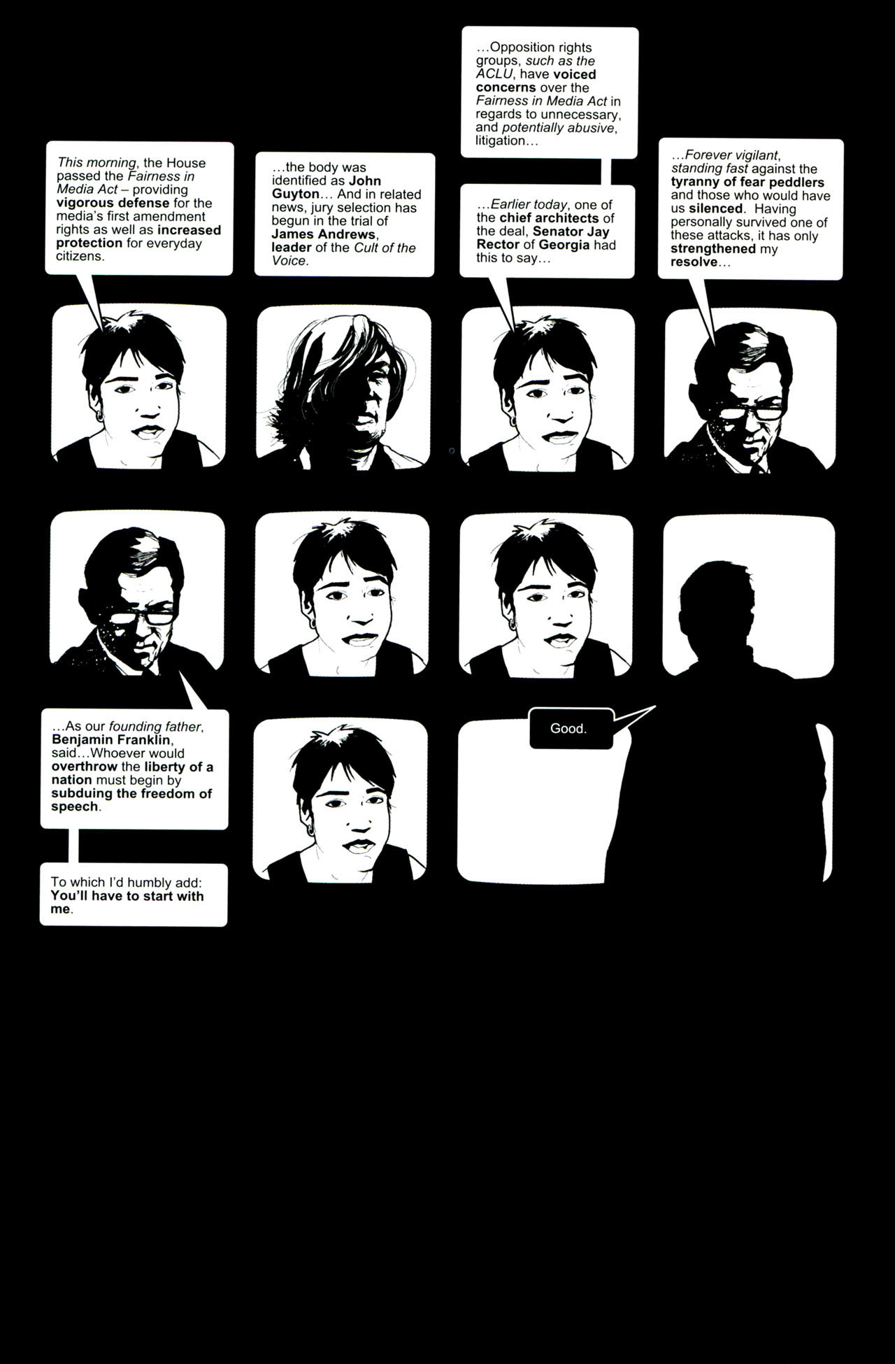 Read online The Nightly News comic -  Issue #6 - 12