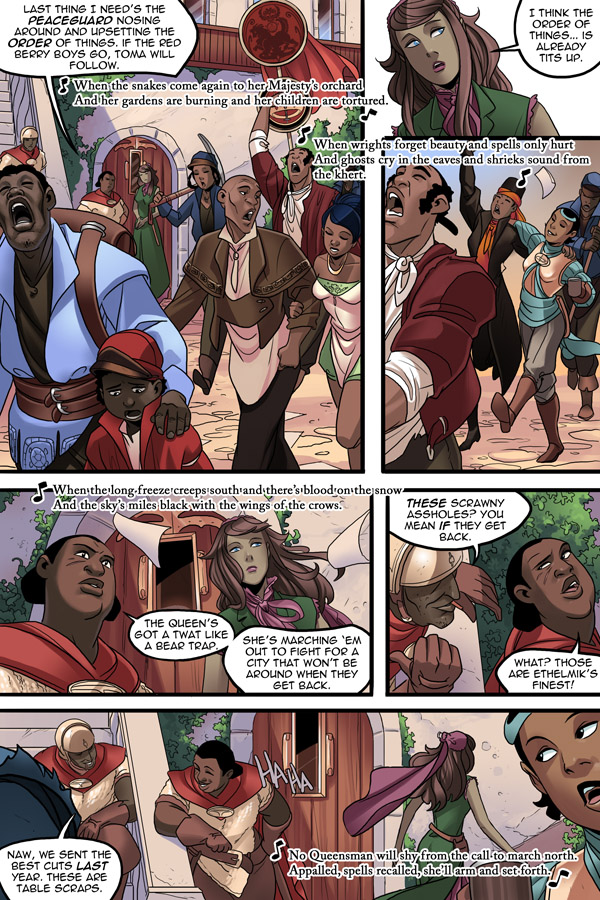 Read online Unsounded comic -  Issue #8 - 3