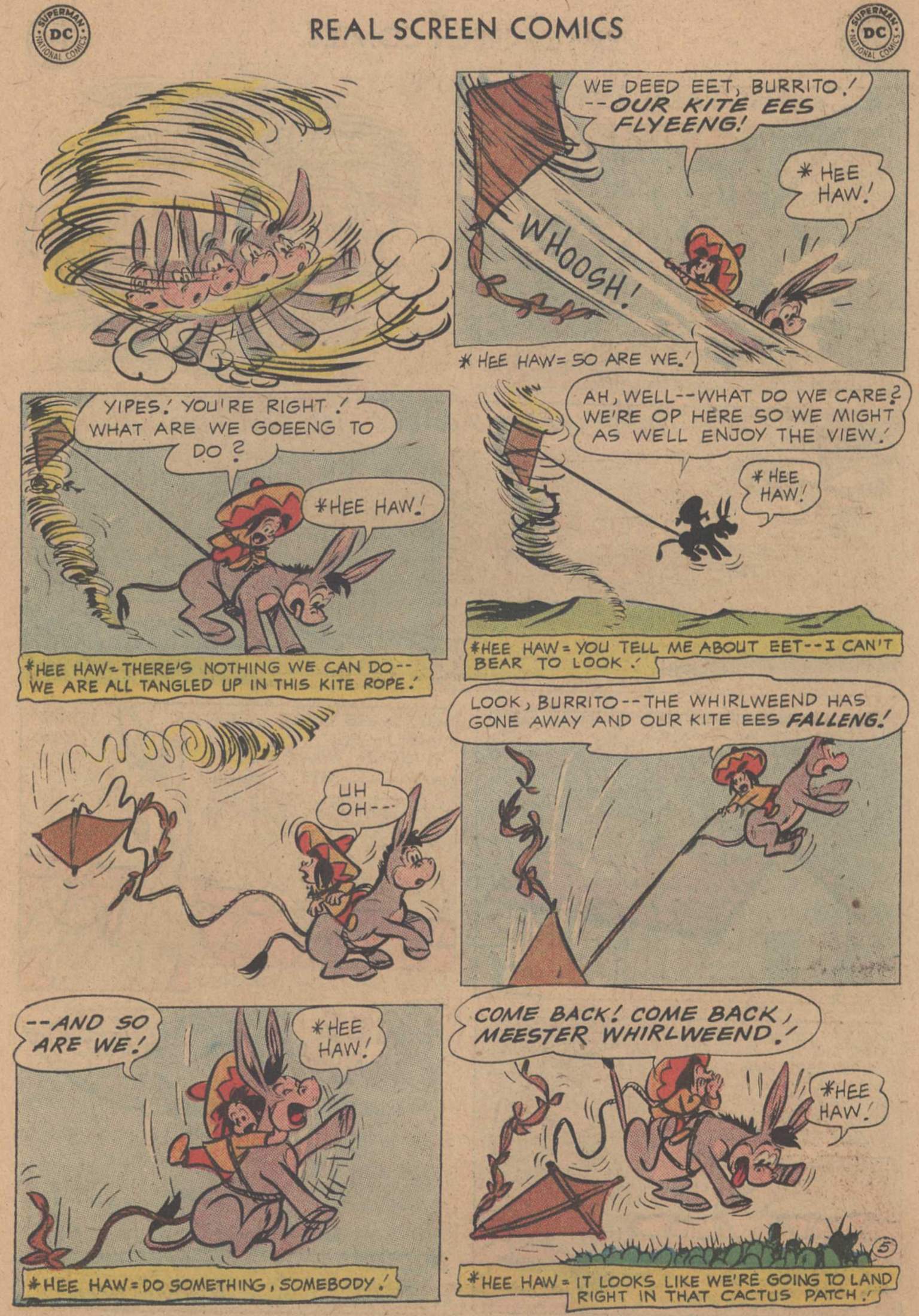Read online Real Screen Comics comic -  Issue #114 - 23