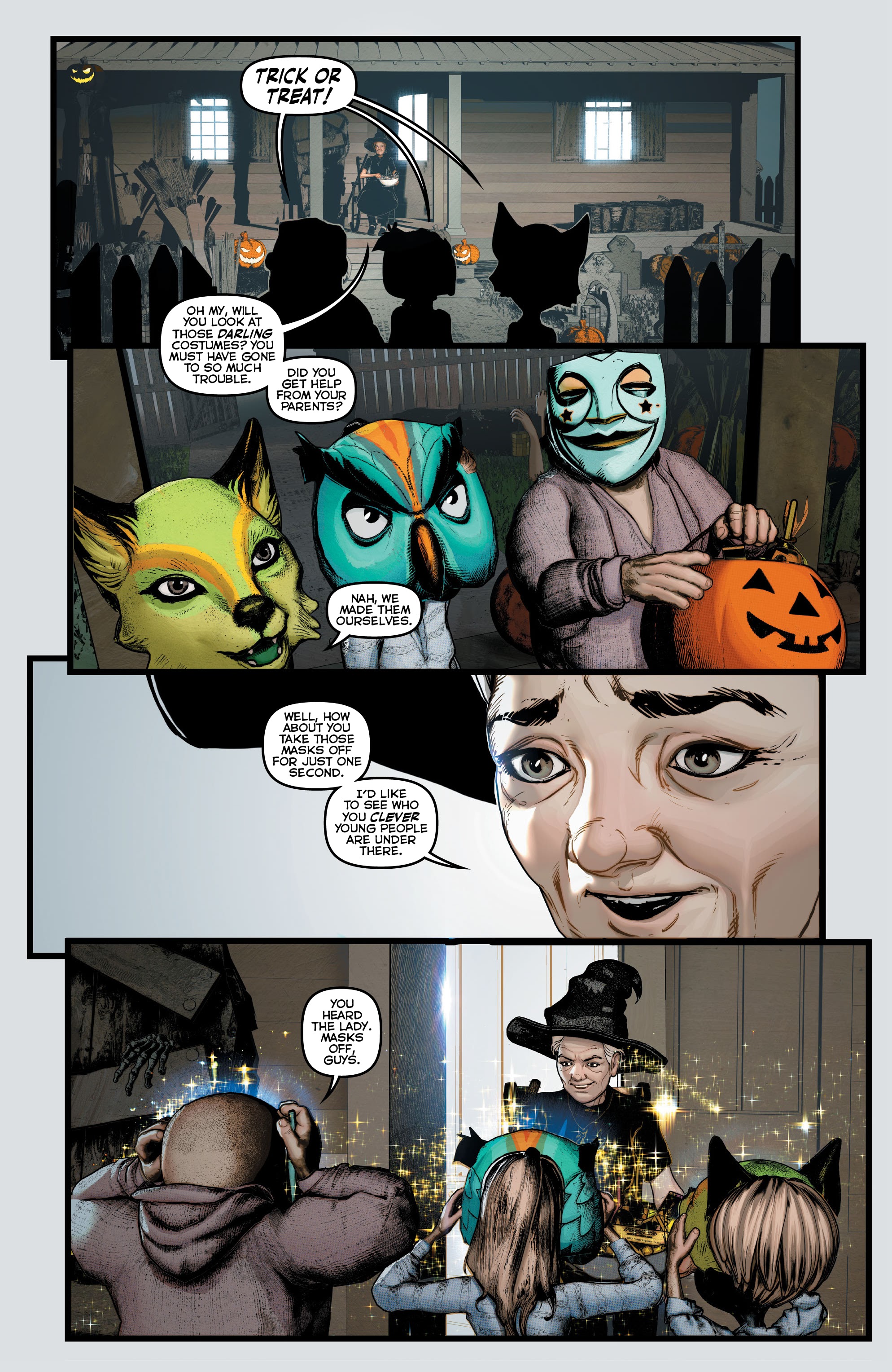 Read online The Marked comic -  Issue # _Halloween Special - 25