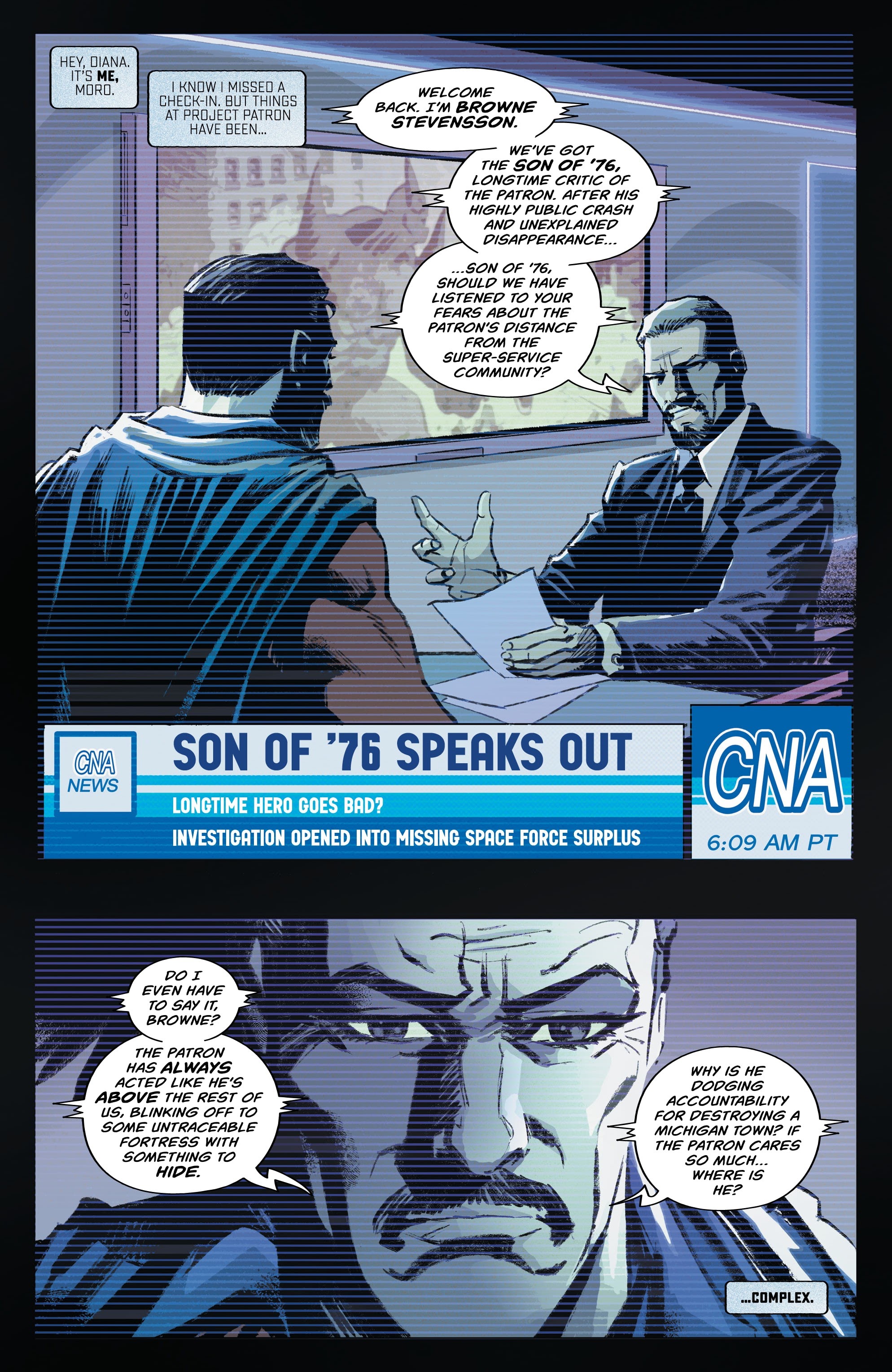 Read online Project Patron comic -  Issue #3 - 3