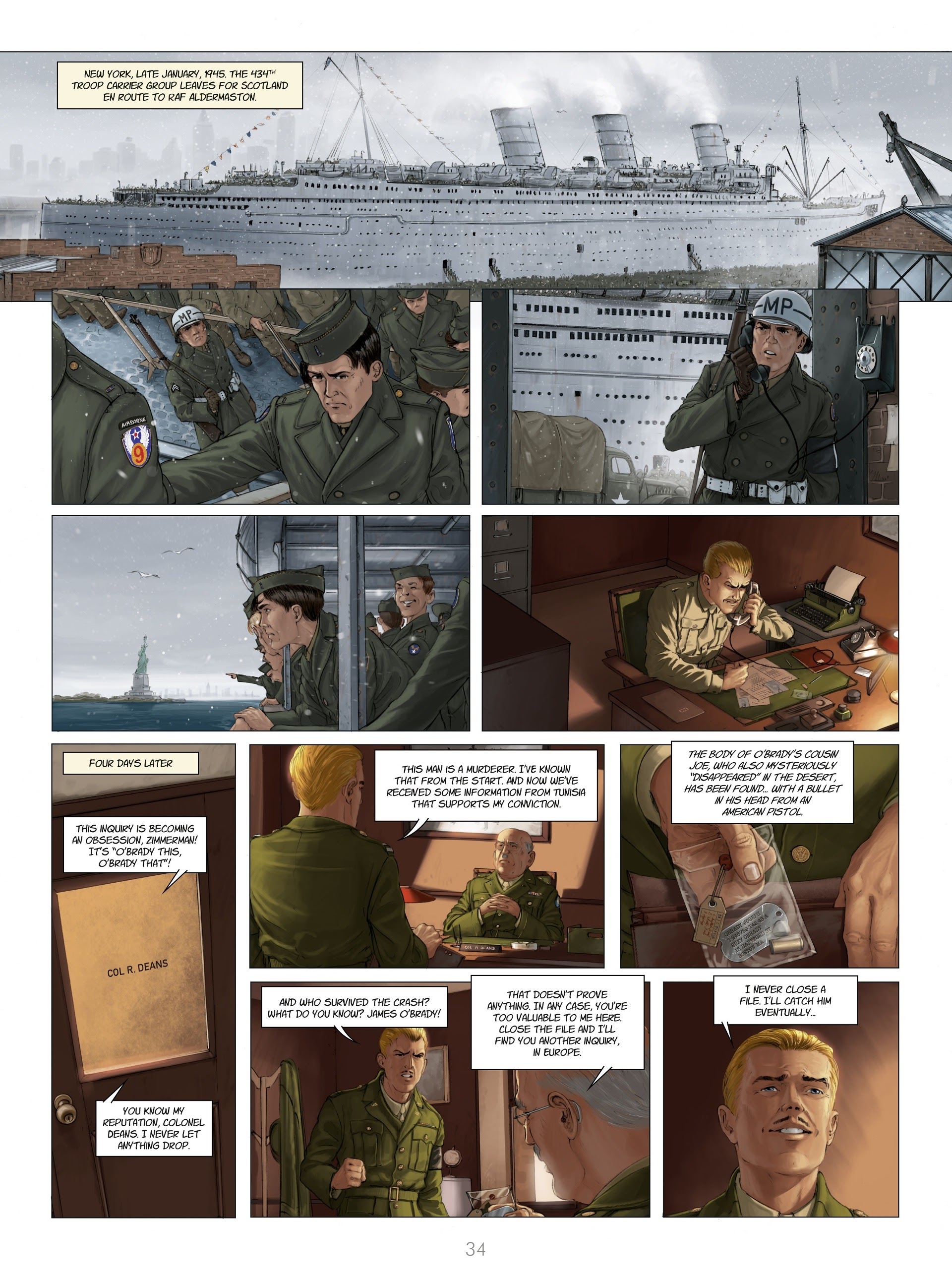 Read online Wings of War Eagle comic -  Issue #4 - 36