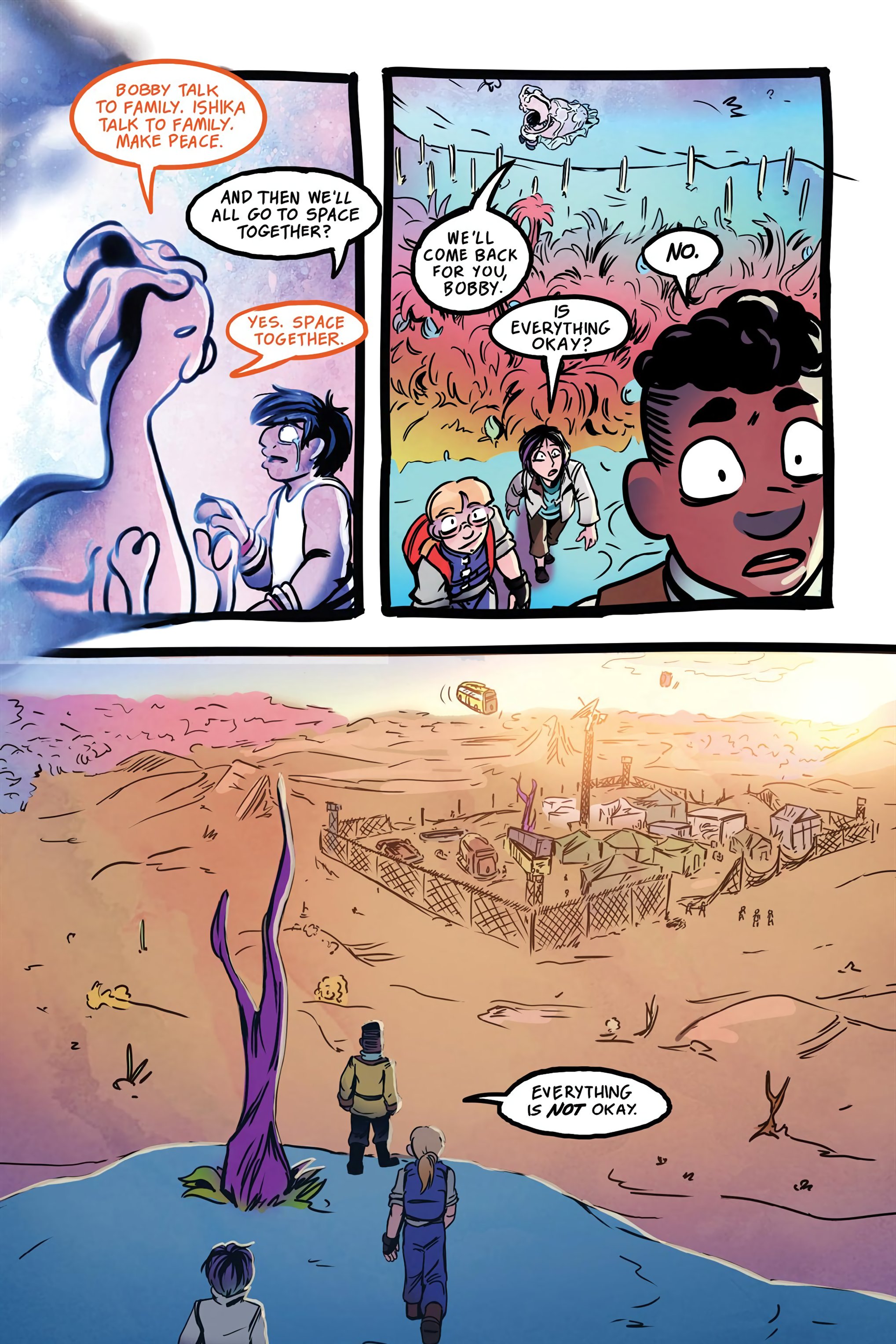 Read online Cosmic Cadets: Contact! comic -  Issue # TPB (Part 2) - 17