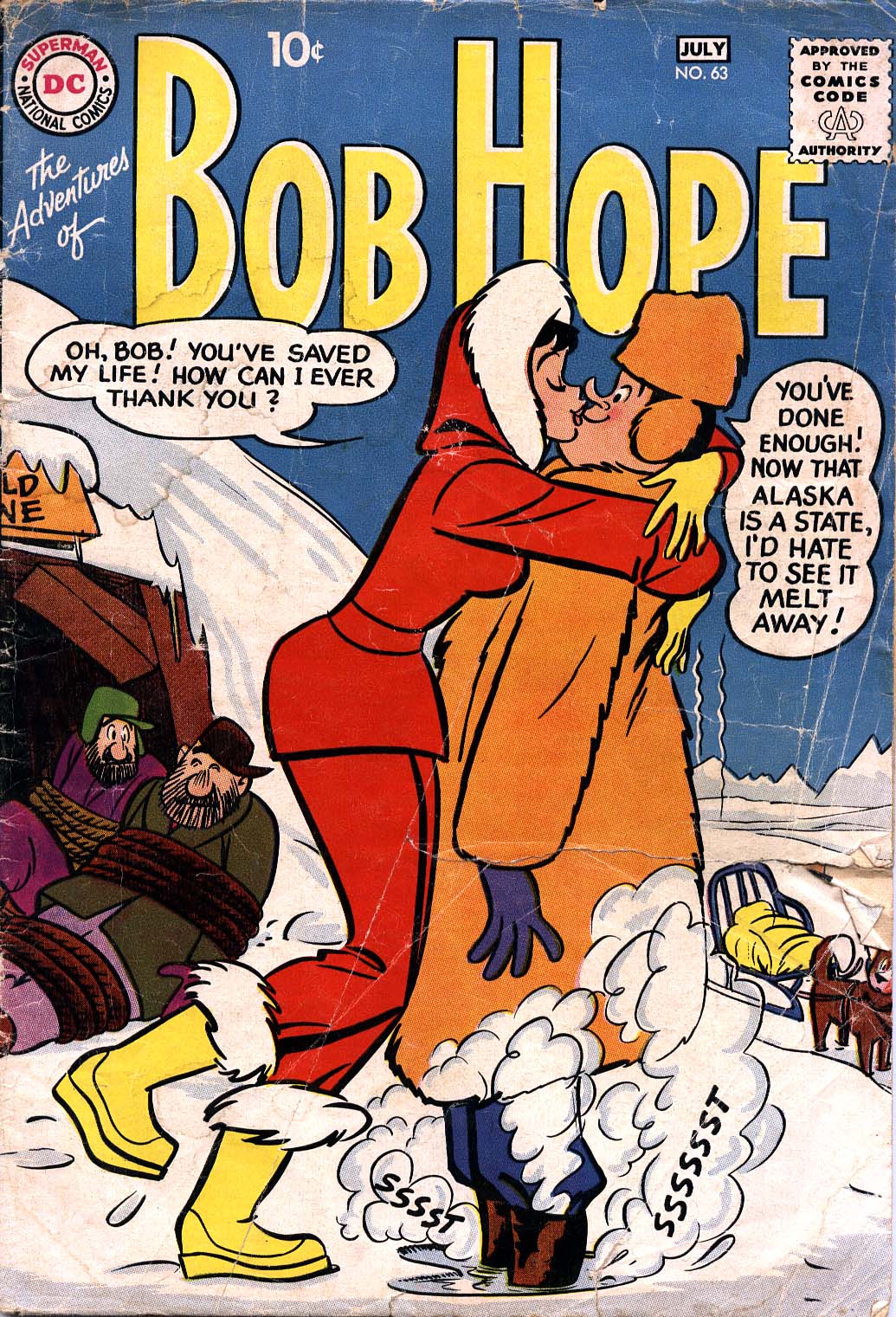 Read online The Adventures of Bob Hope comic -  Issue #63 - 1