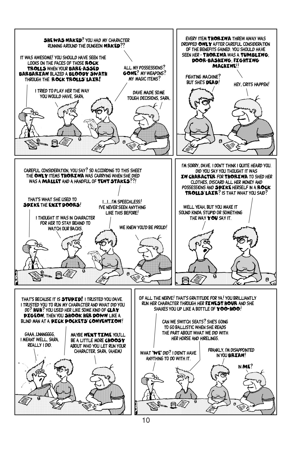 Read online Knights of the Dinner Table comic -  Issue #28 - 12