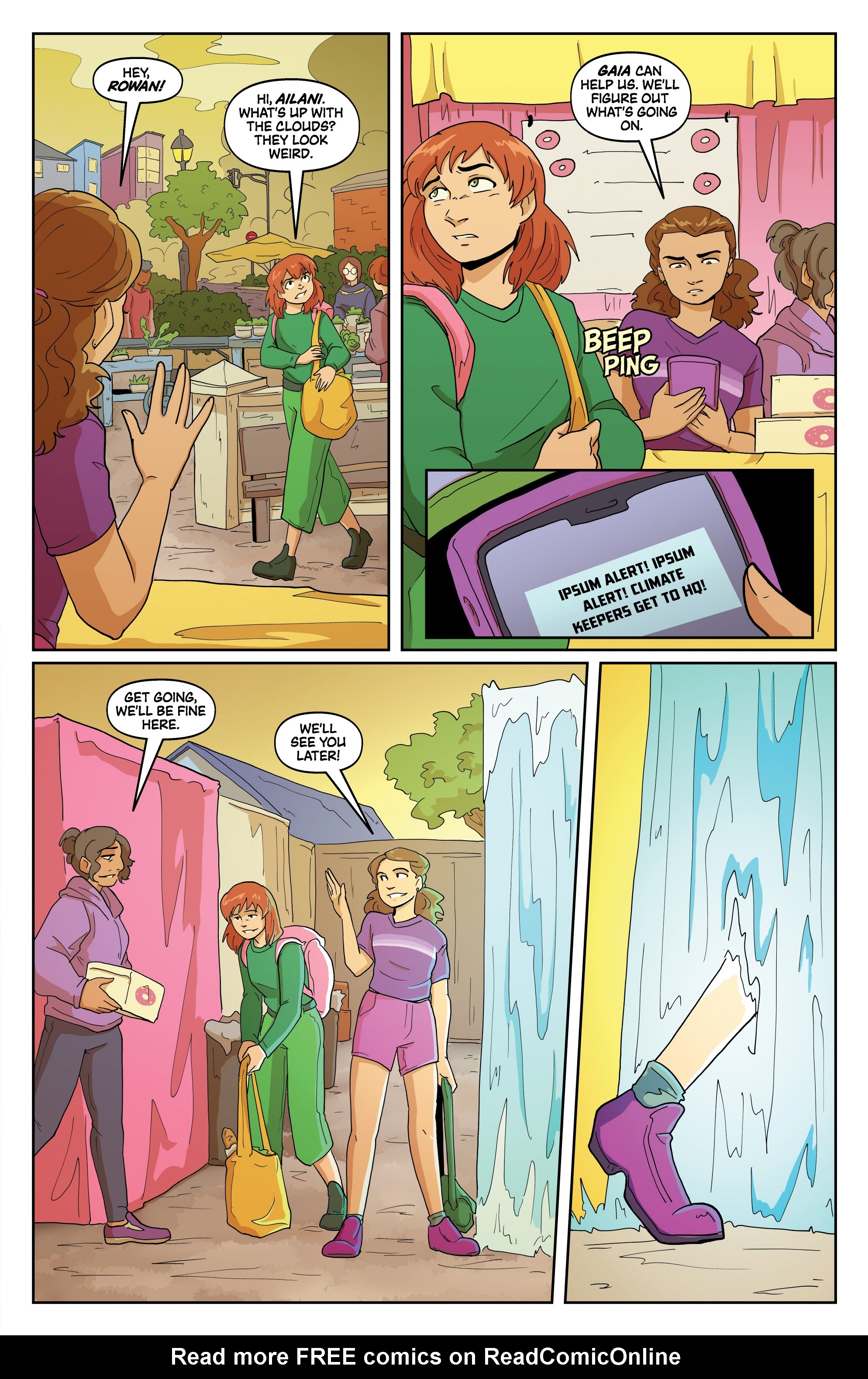 Read online Climate Keepers: Agents of Project Zero comic -  Issue # Full - 7