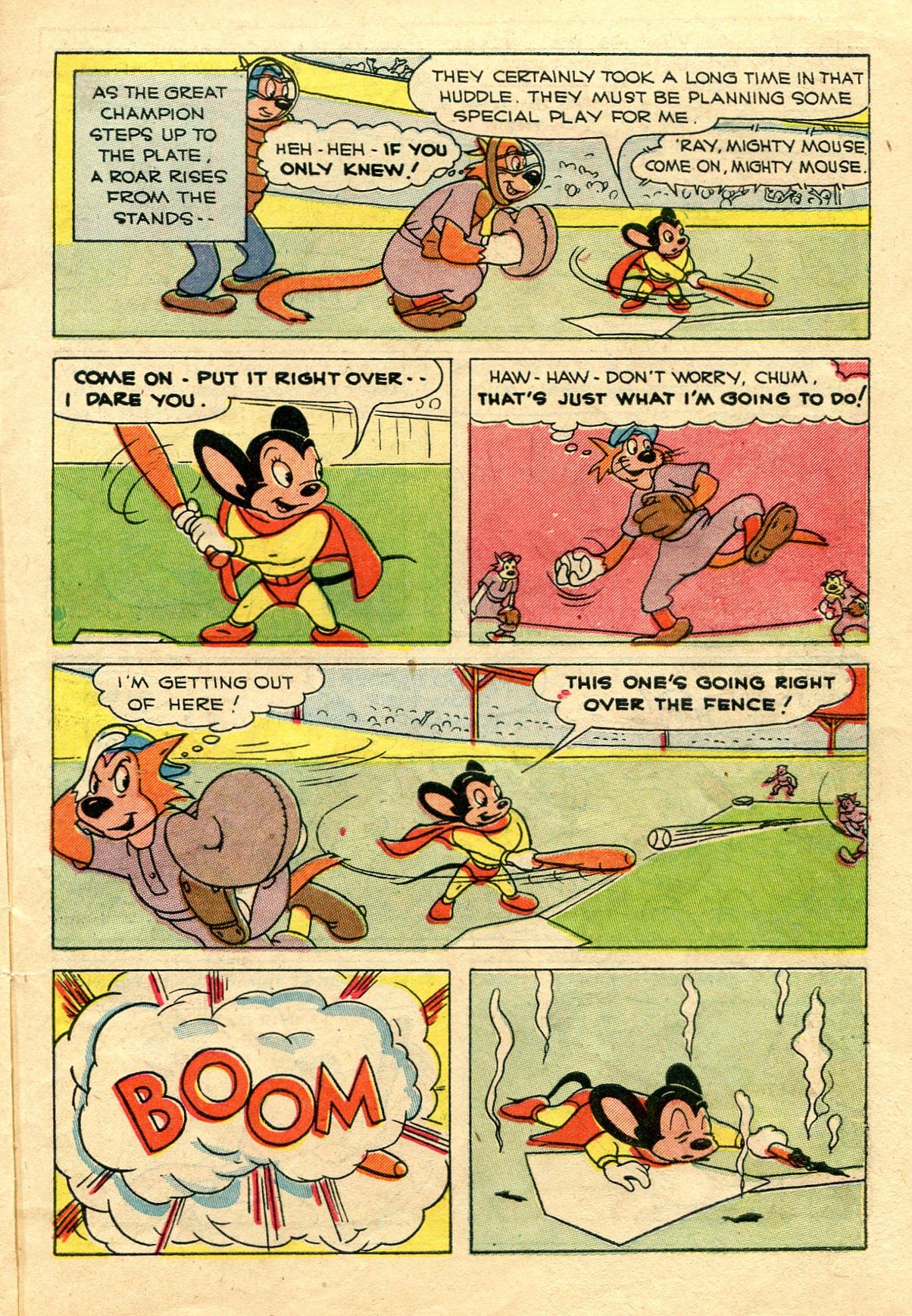 Read online Paul Terry's Mighty Mouse Comics comic -  Issue #22 - 7