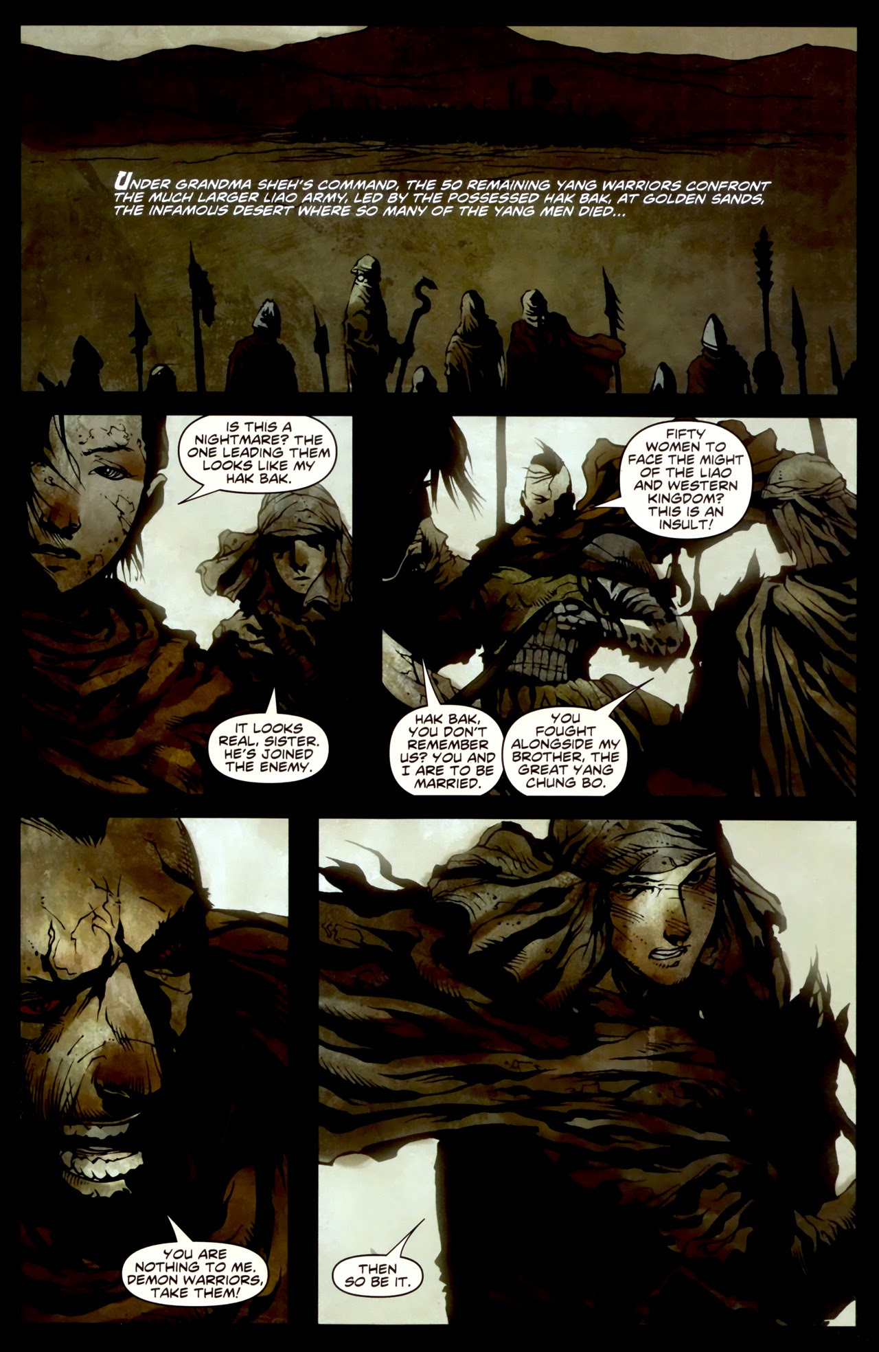 Read online Widow Warriors comic -  Issue #4 - 13