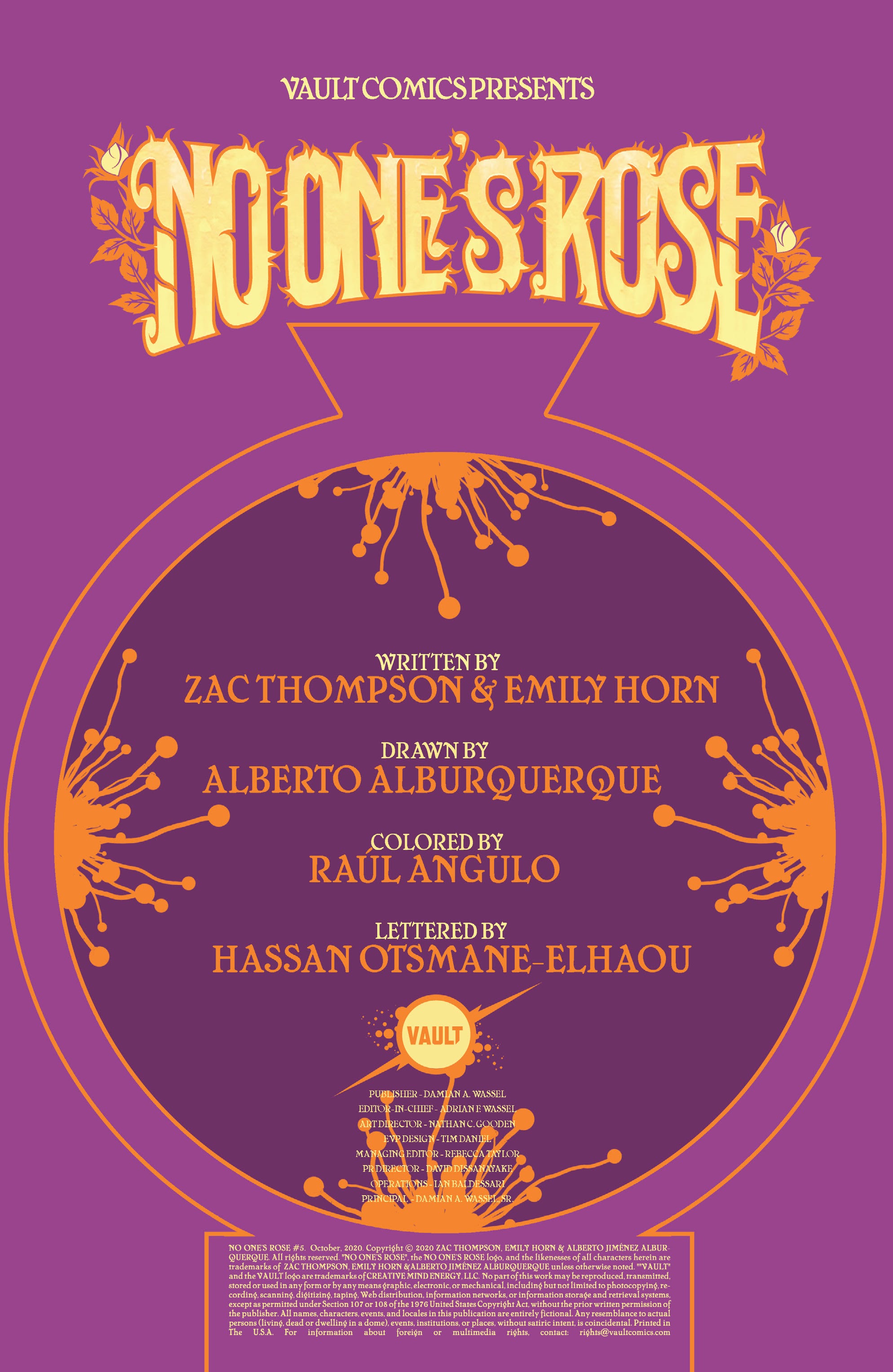 Read online No One's Rose comic -  Issue #5 - 4