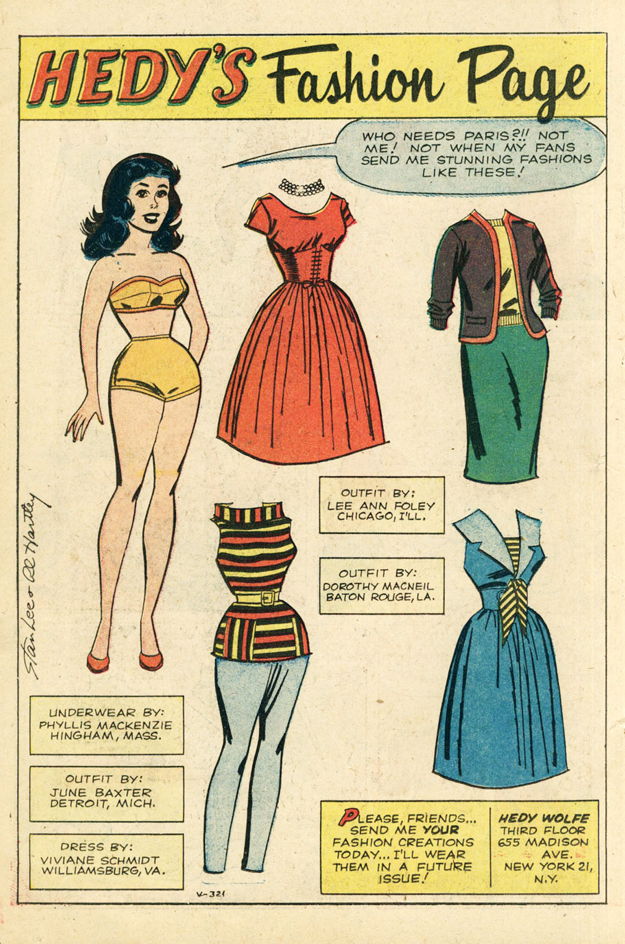 Read online Patsy and Hedy comic -  Issue #78 - 19