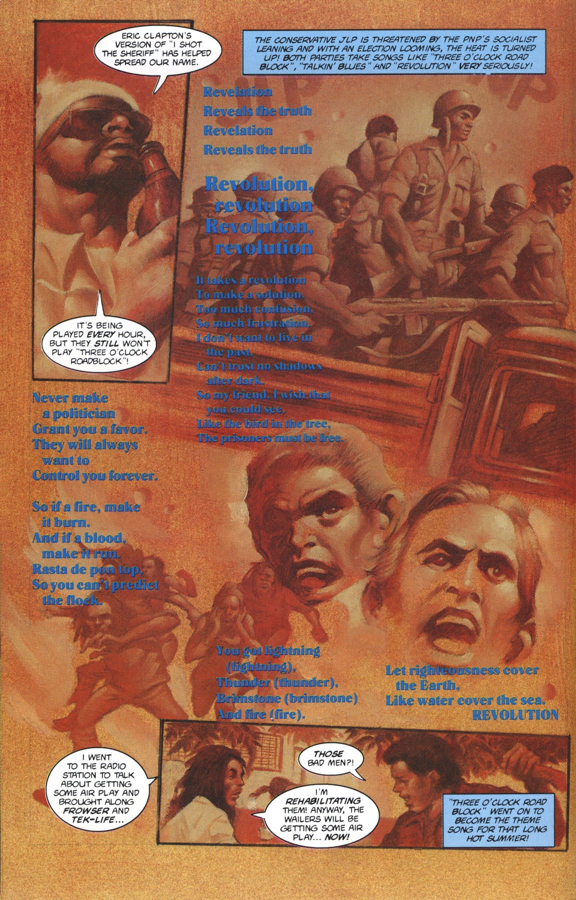 Read online Bob Marley: Tale of the Tuff Gong comic -  Issue #2 - 33