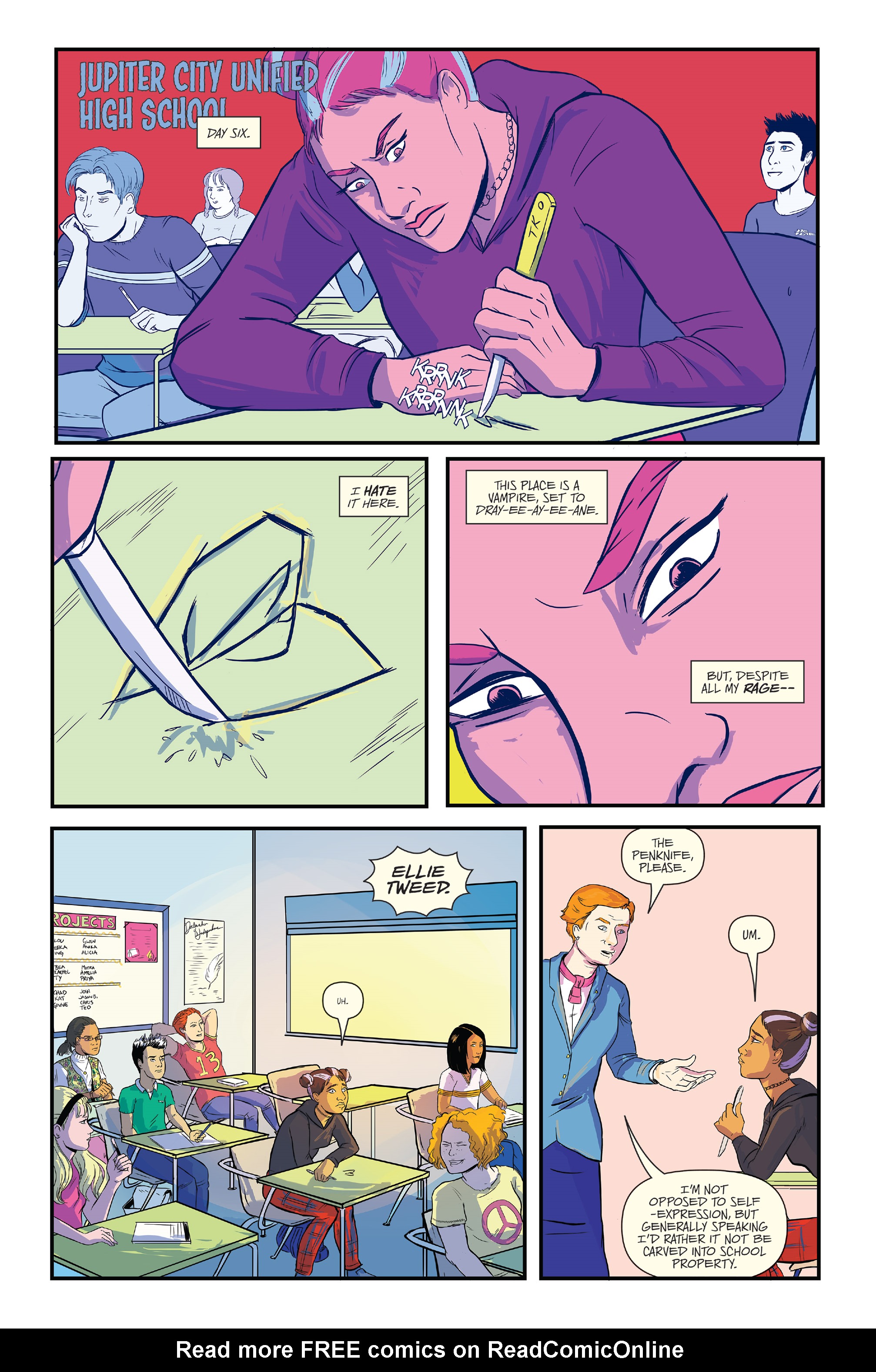 Read online Teenage Wasteland comic -  Issue #1 - 3