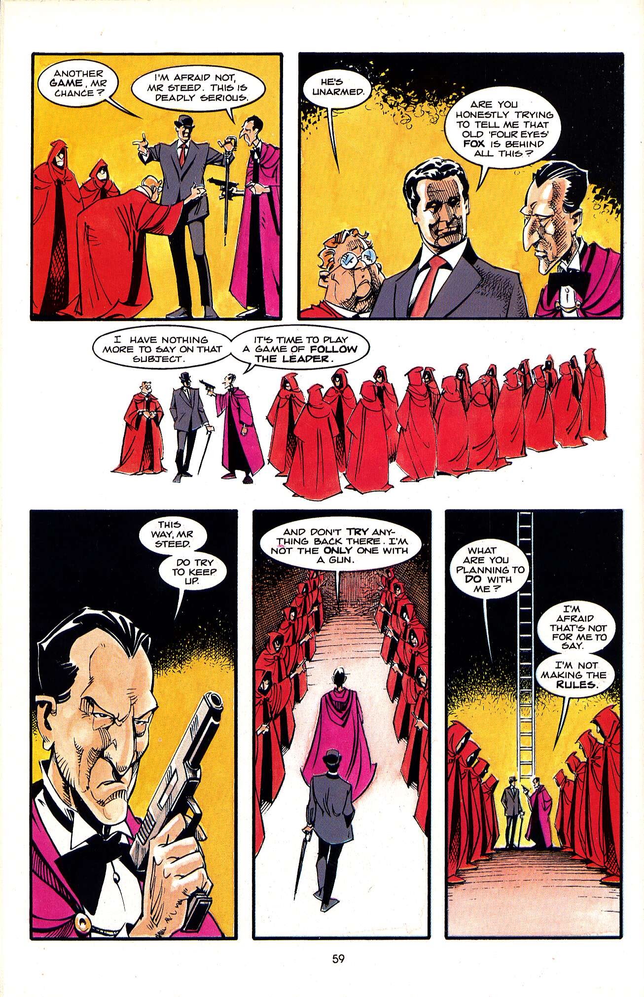 Read online Steed and Mrs. Peel (2012) comic -  Issue #2 - 17