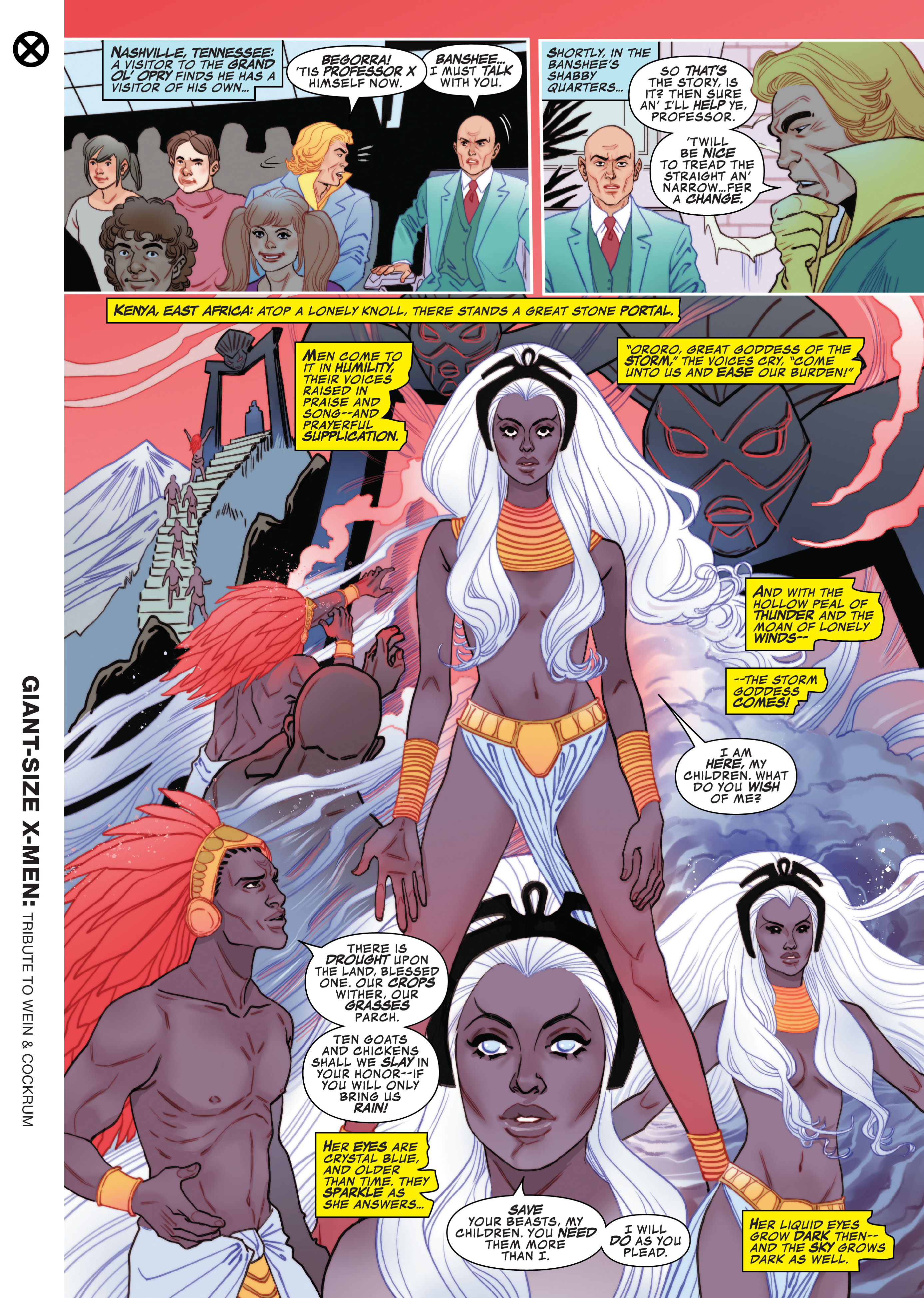 Read online Giant-Size X-Men: Tribute To Wein & Cockrum Gallery Edition comic -  Issue # TPB (Part 1) - 11