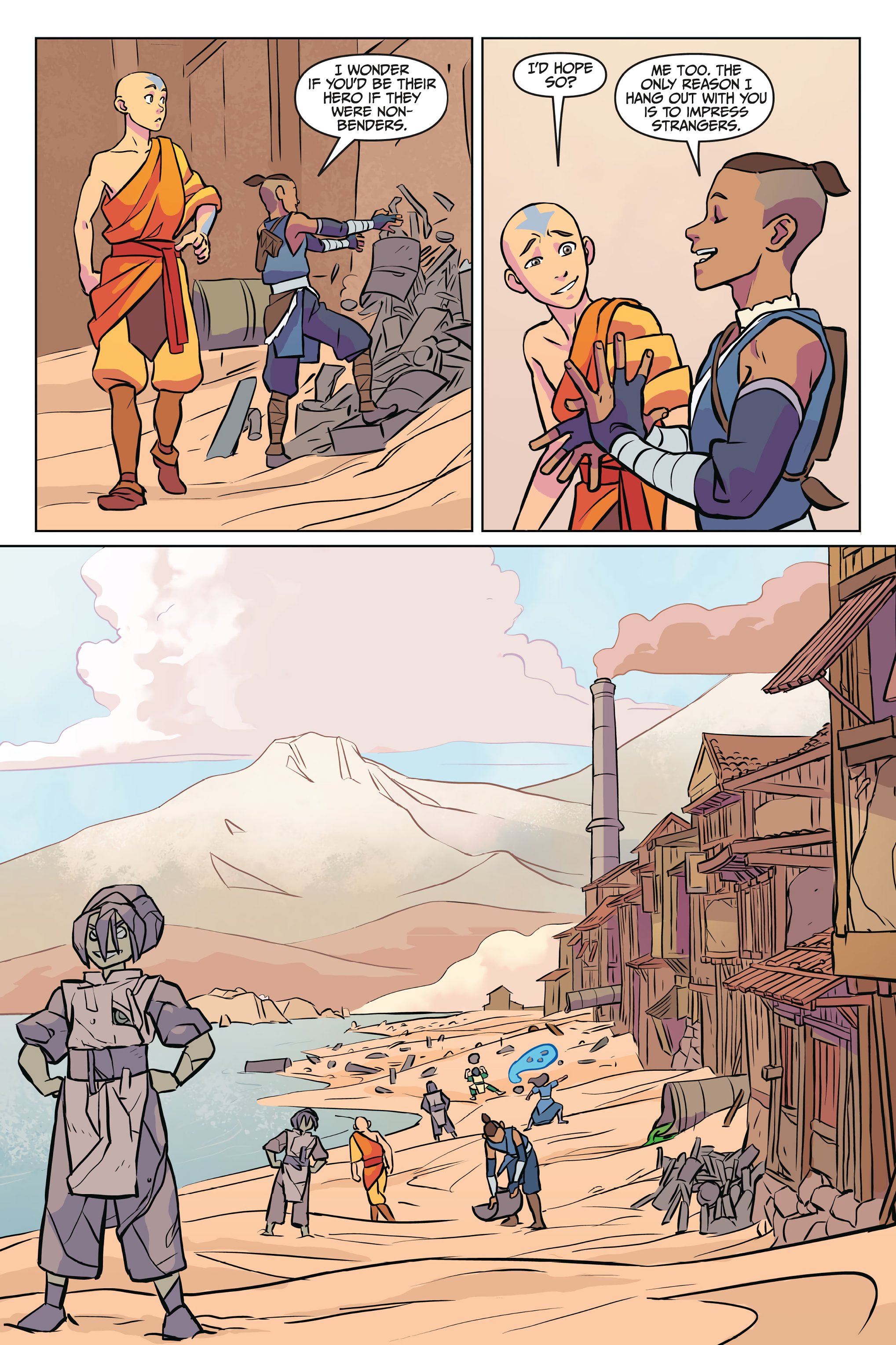 Read online Nickelodeon Avatar: The Last Airbender - Imbalance comic -  Issue # _Omnibus (Part 1) - 60