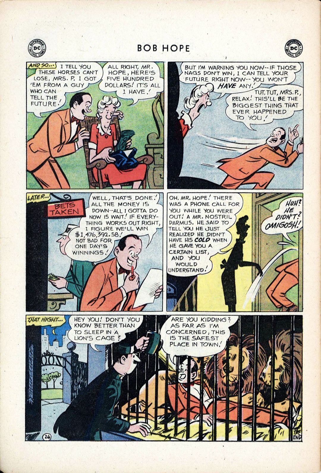 Read online The Adventures of Bob Hope comic -  Issue #61 - 32