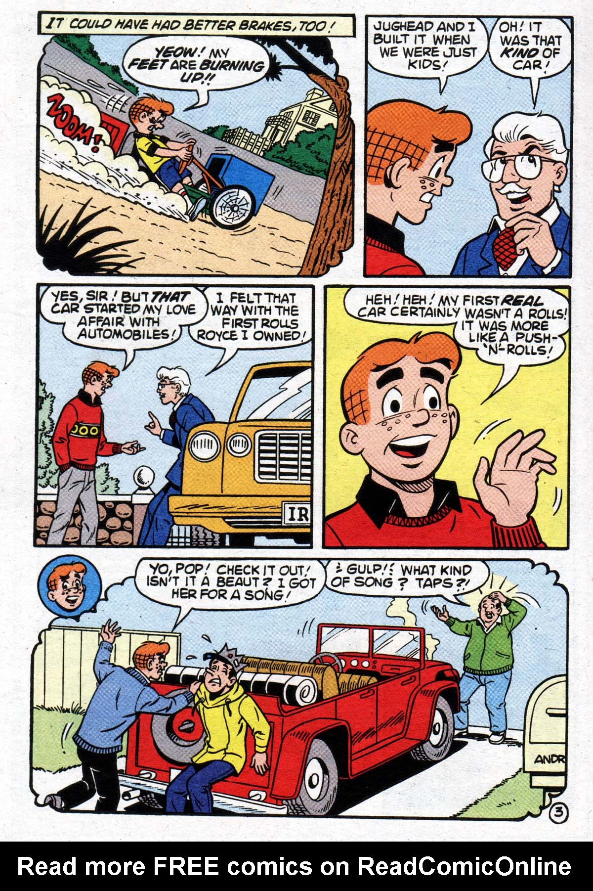 Read online Archie's Double Digest Magazine comic -  Issue #137 - 120