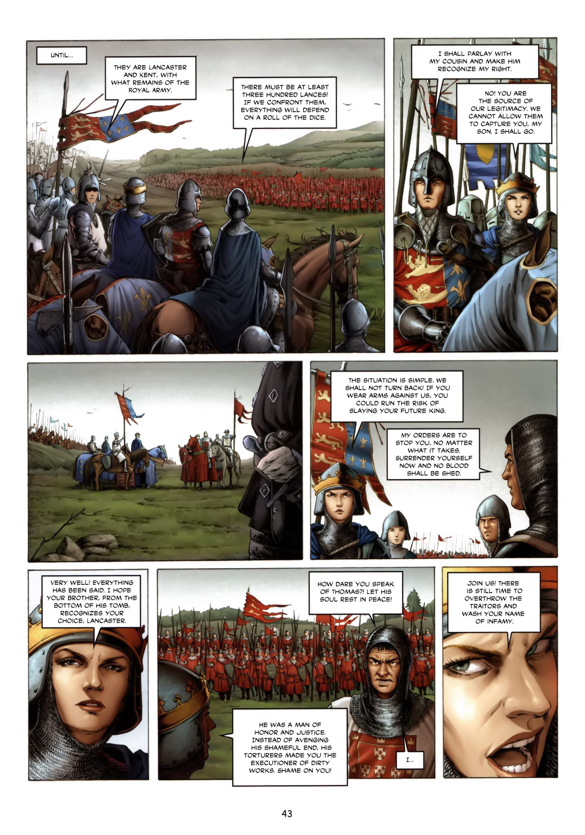 Read online Isabella: She-Wolf of France comic -  Issue #2 - 44