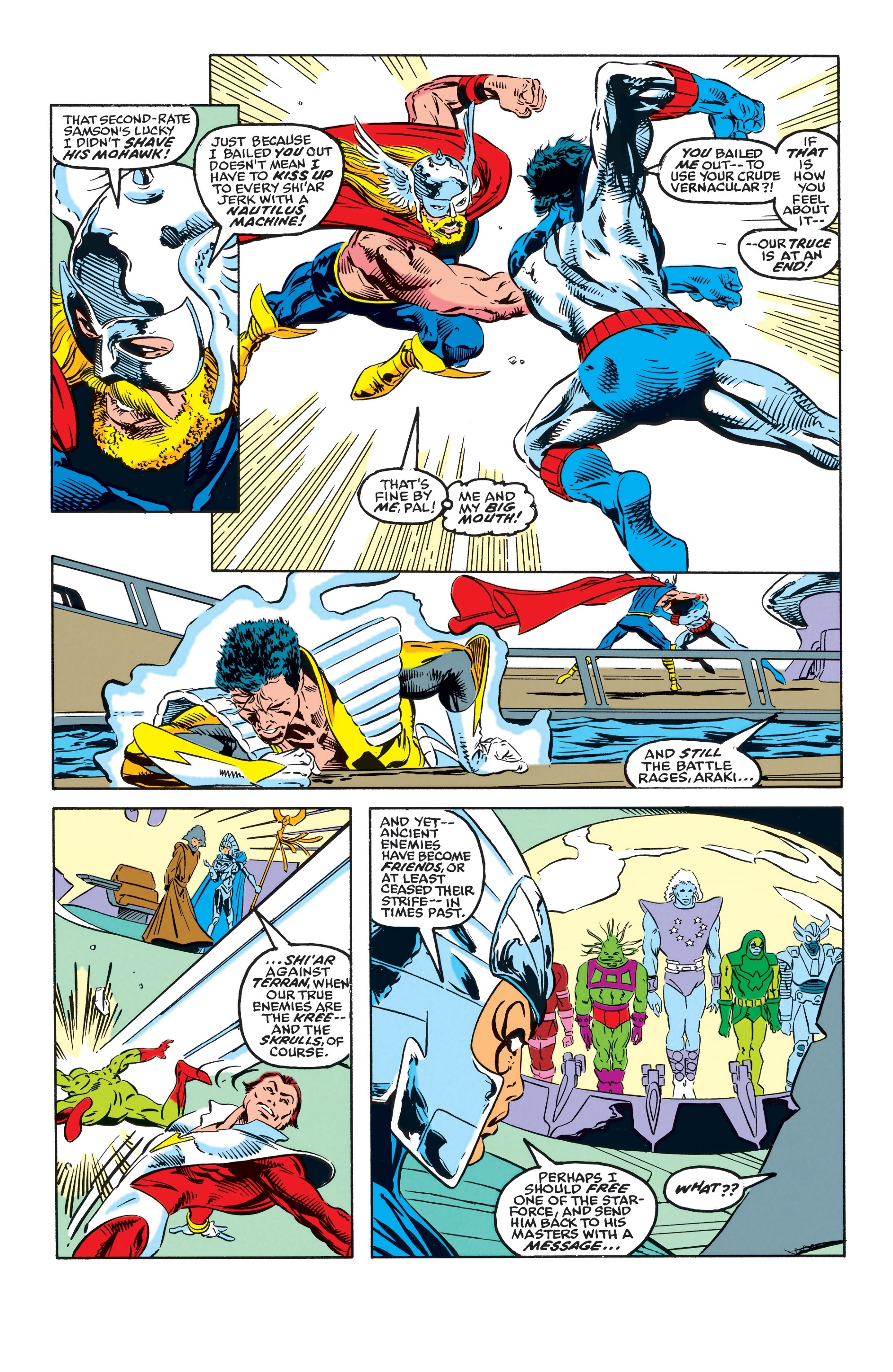 Read online Avengers Epic Collection: Operation Galactic Storm comic -  Issue # TPB (Part 4) - 46