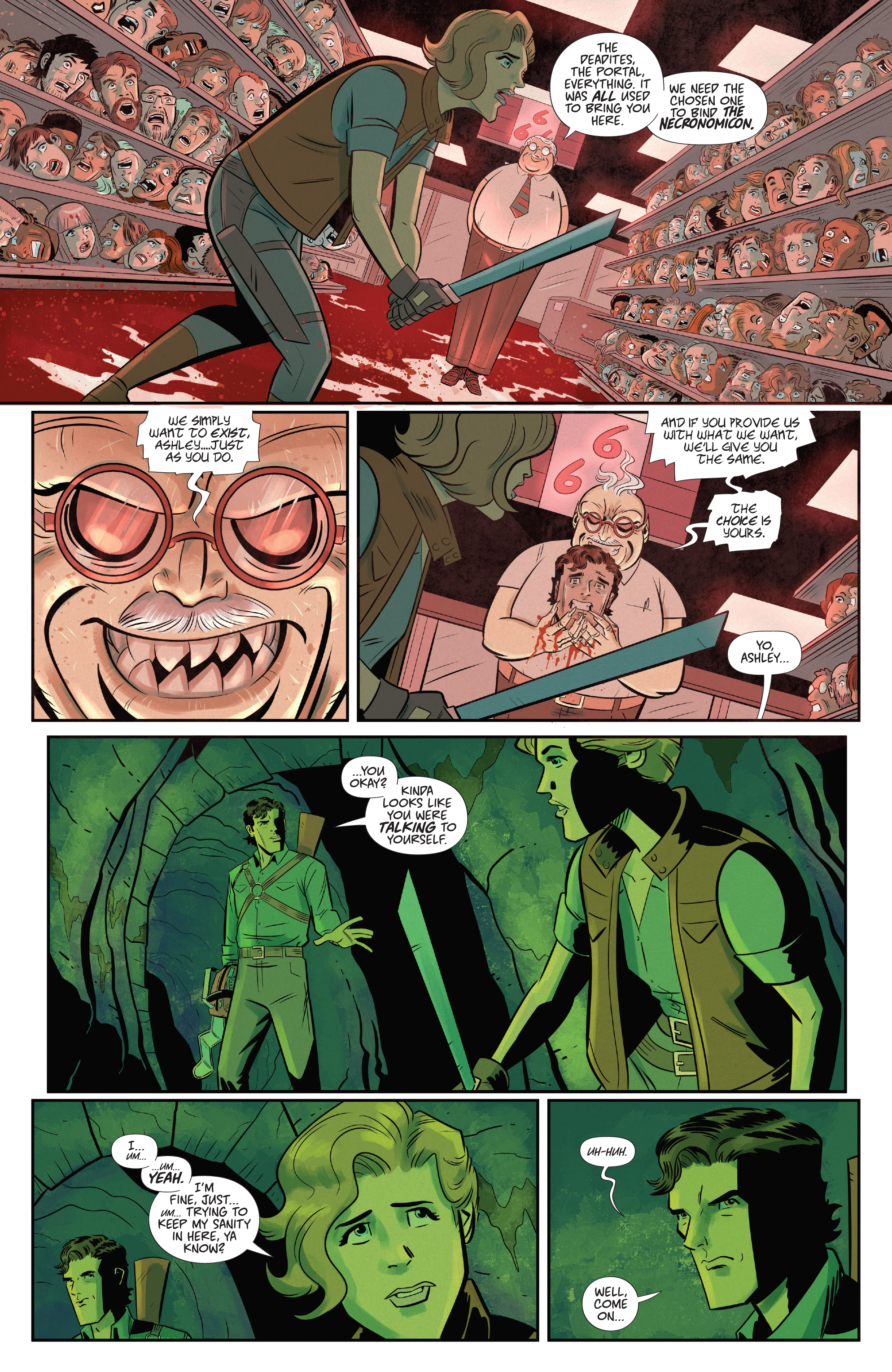 Read online Death To The Army of Darkness comic -  Issue #4 - 15