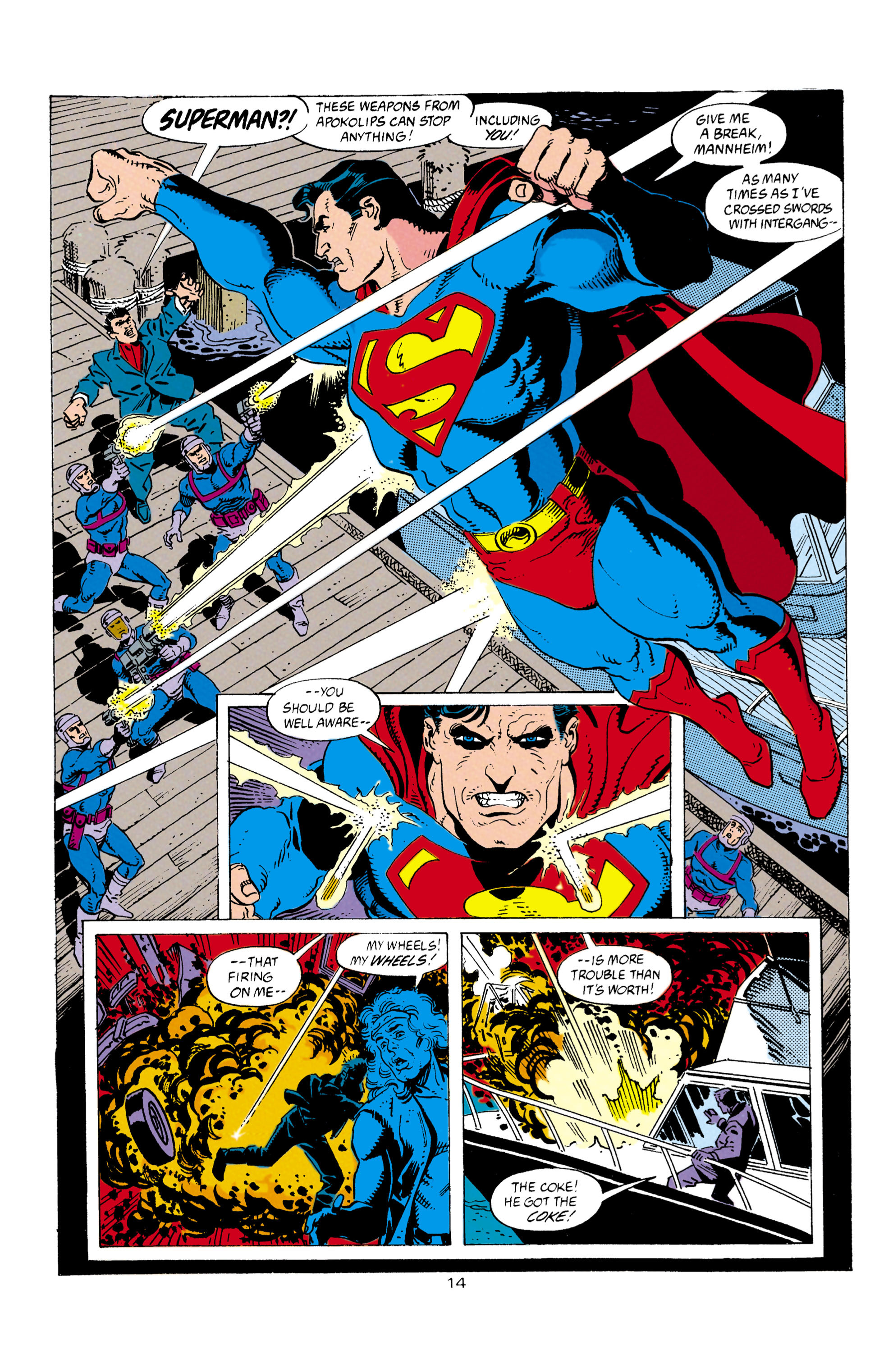 Read online Superman (1987) comic -  Issue #60 - 14