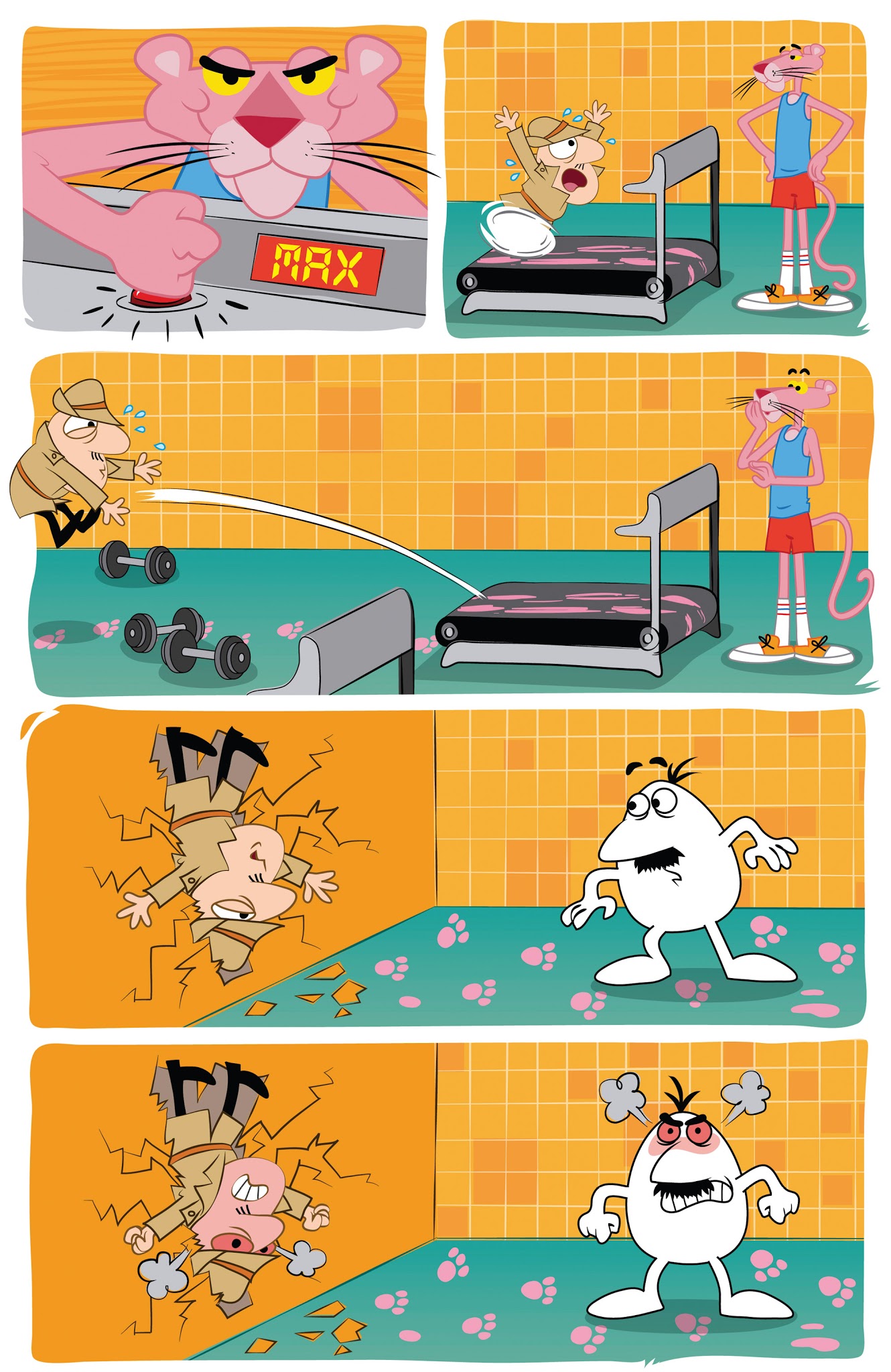Read online Pink Panther vs. The Inspector comic -  Issue # Full - 9
