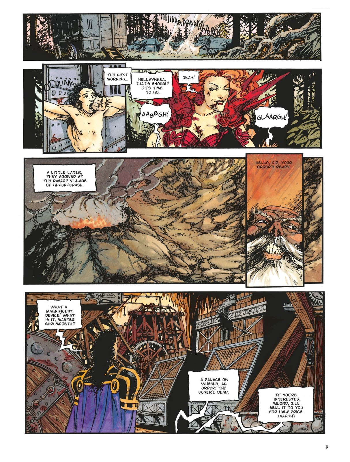 Read online The Black Moon Chronicles comic -  Issue #5 - 8