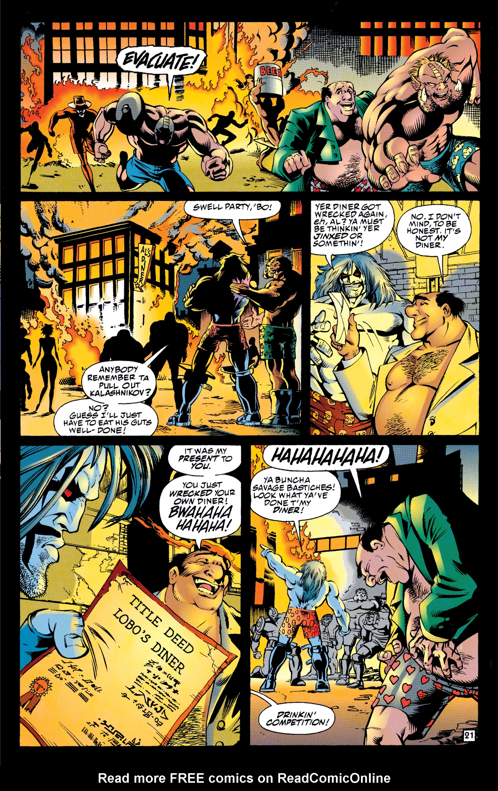 Read online Lobo (1993) comic -  Issue #25 - 22