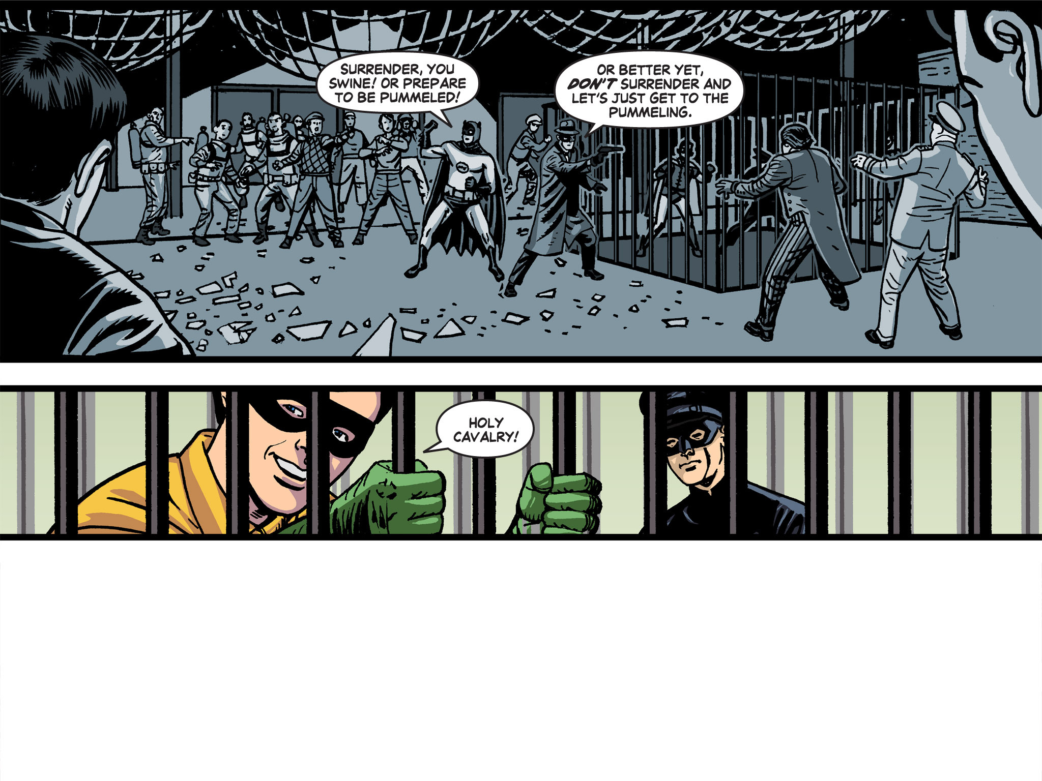 Read online Batman '66 Meets the Green Hornet [II] comic -  Issue #6 - 48