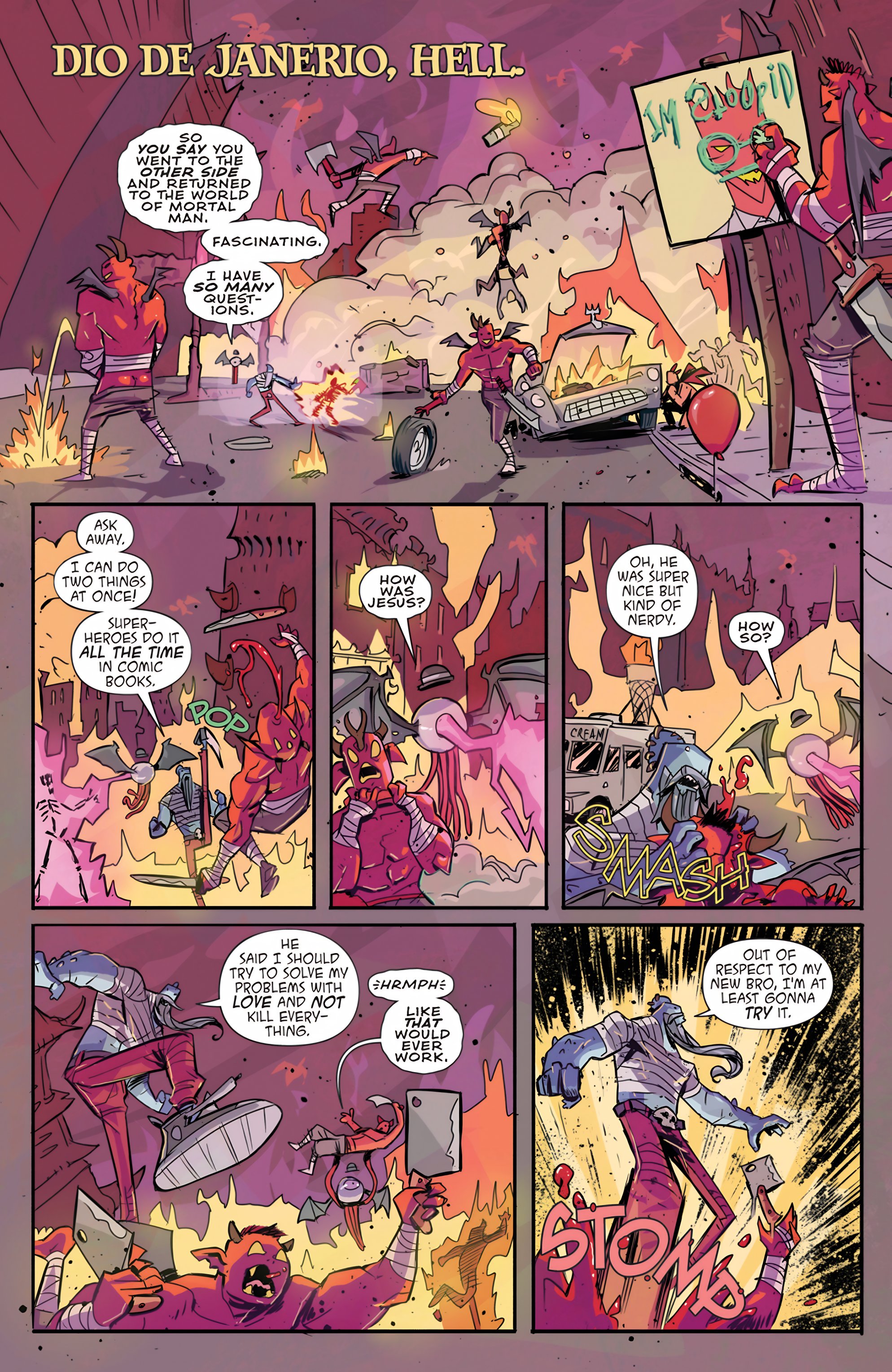 Read online Metalshark Bro: Assault On Hamzig Island comic -  Issue # TPB - 44