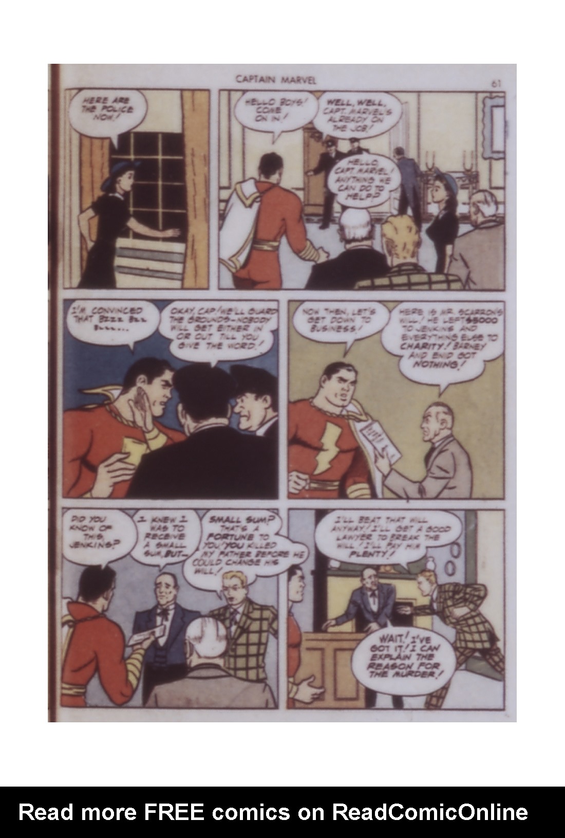 Read online Captain Marvel Adventures comic -  Issue #14 - 61