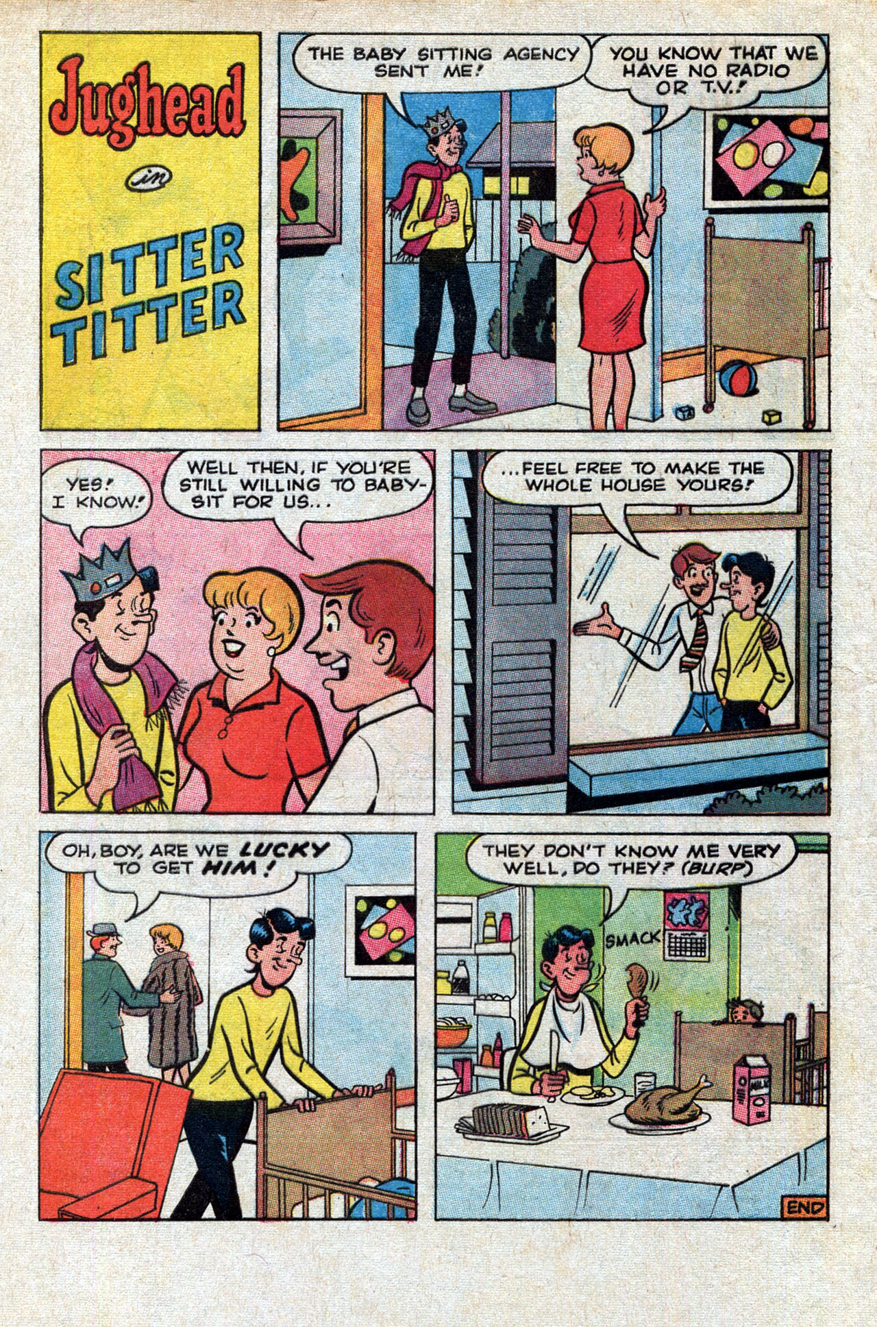 Read online Jughead's Jokes comic -  Issue #4 - 4