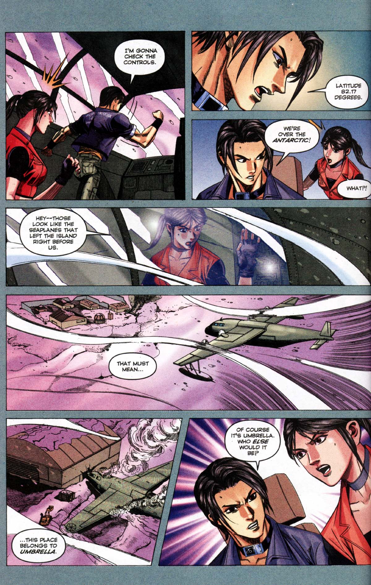 Read online Resident Evil Code: Veronica comic -  Issue #2 - 119