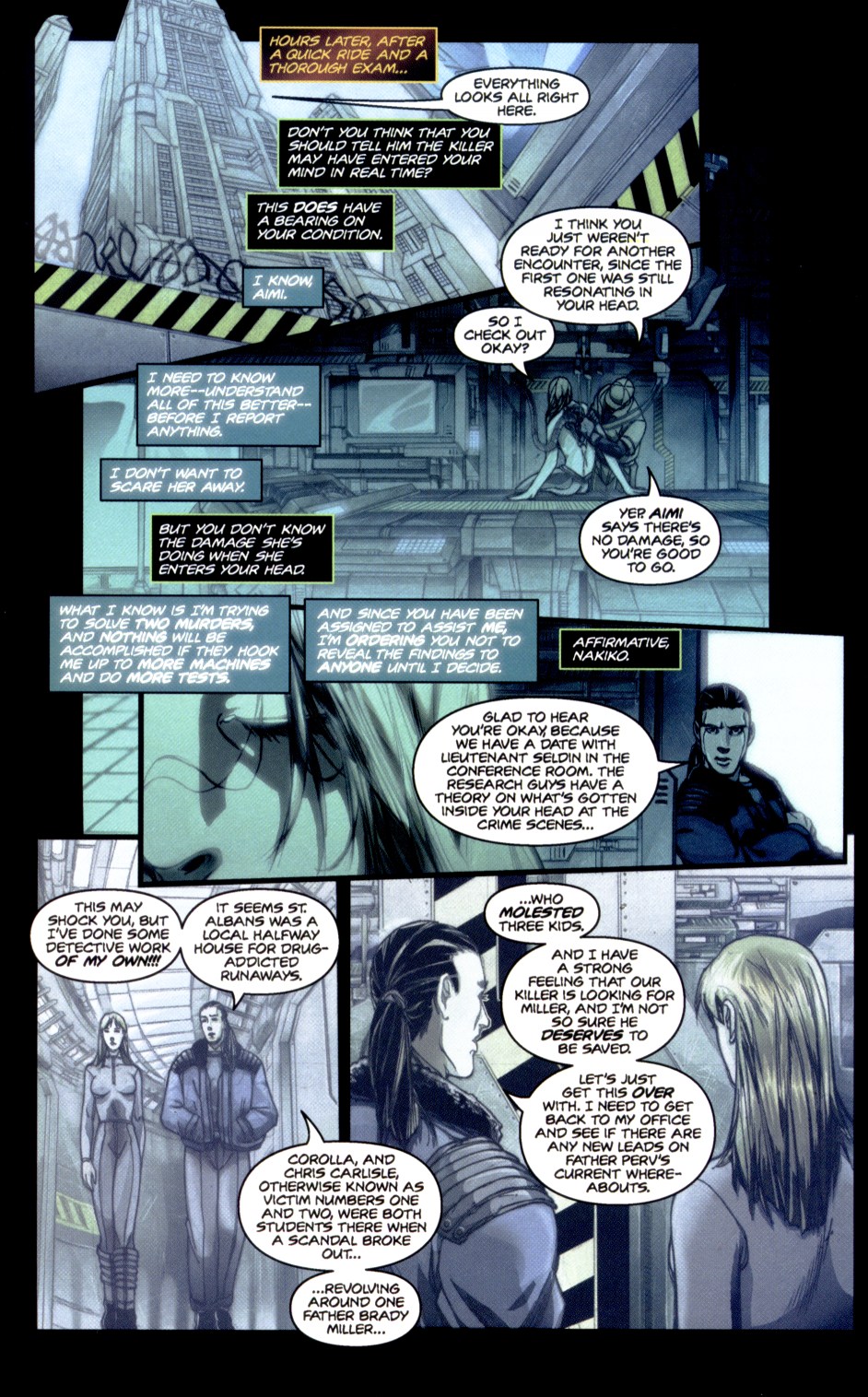 Read online Dark Minds / Witchblade comic -  Issue #1 - 20