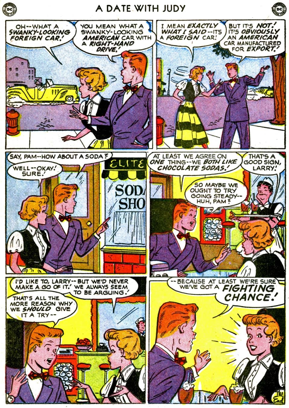Read online A Date with Judy comic -  Issue #21 - 30