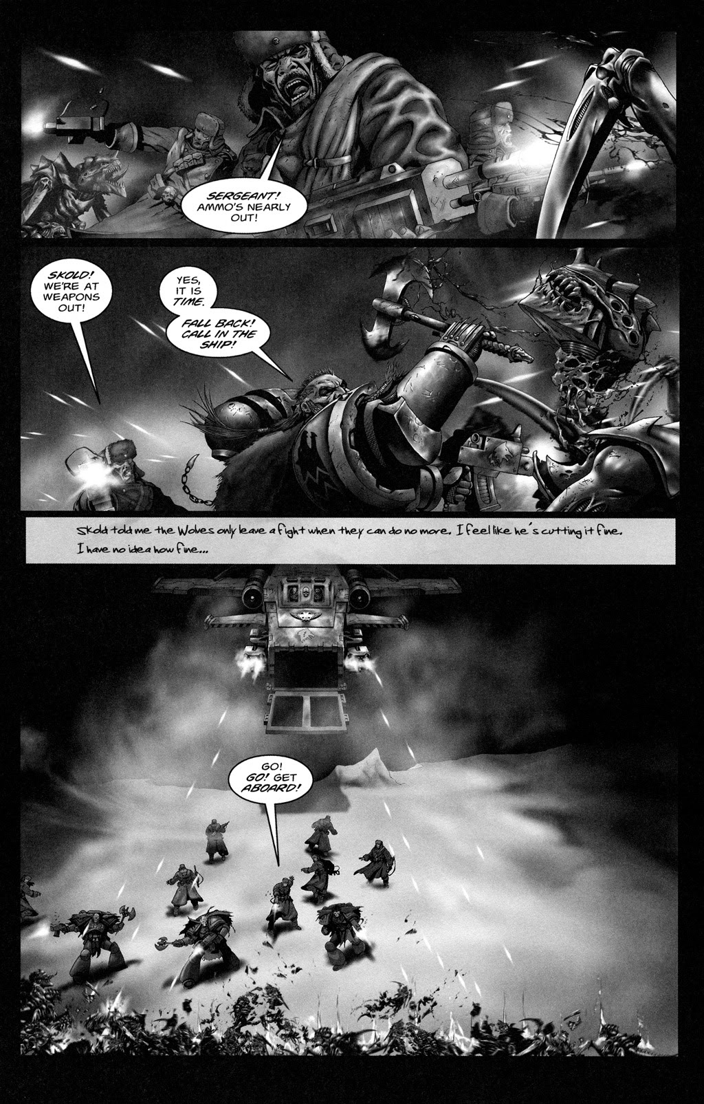 Read online Warhammer 40,000: Lone Wolves comic -  Issue # TPB - 62