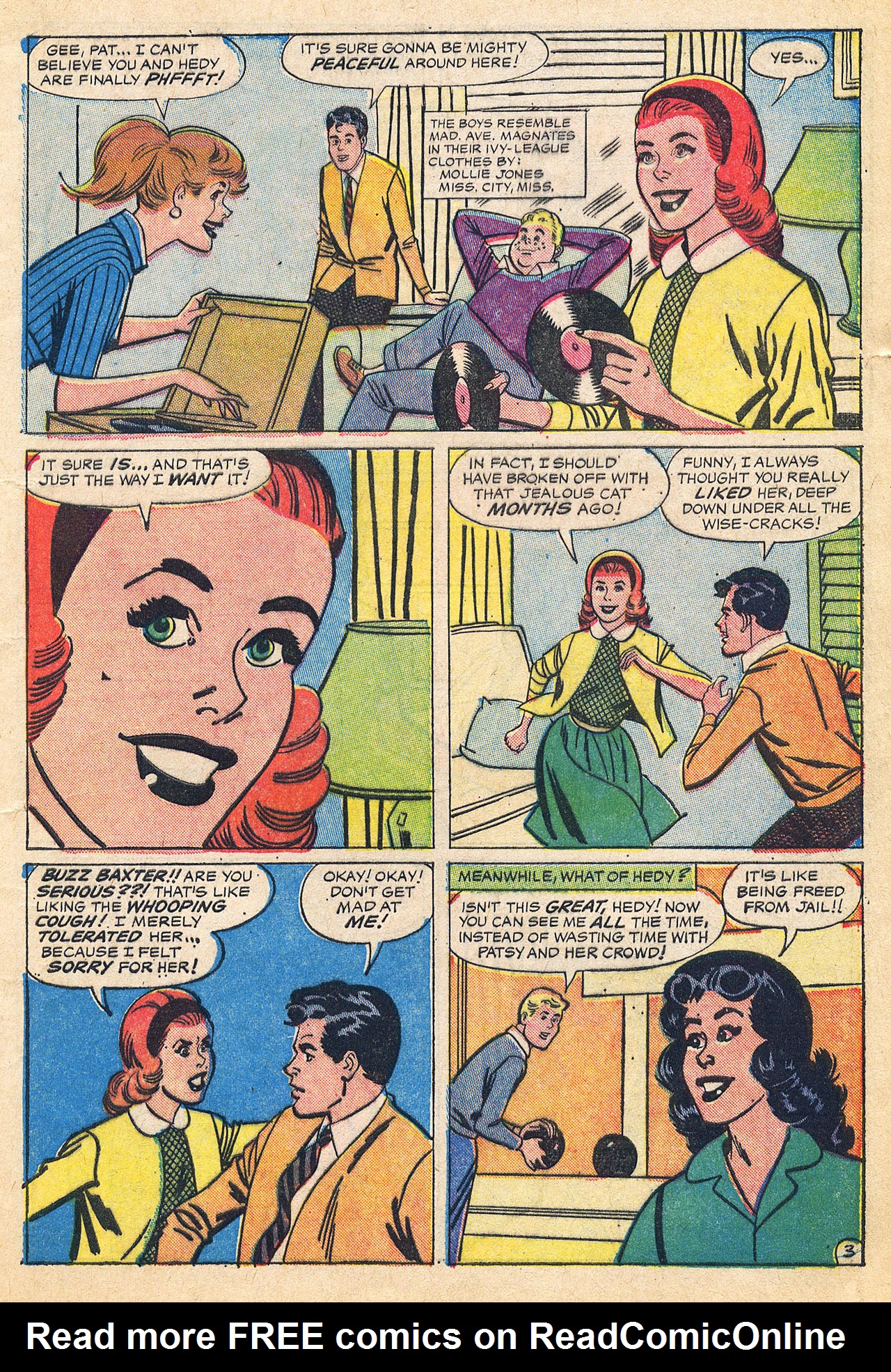 Read online Patsy and Hedy comic -  Issue #92 - 5