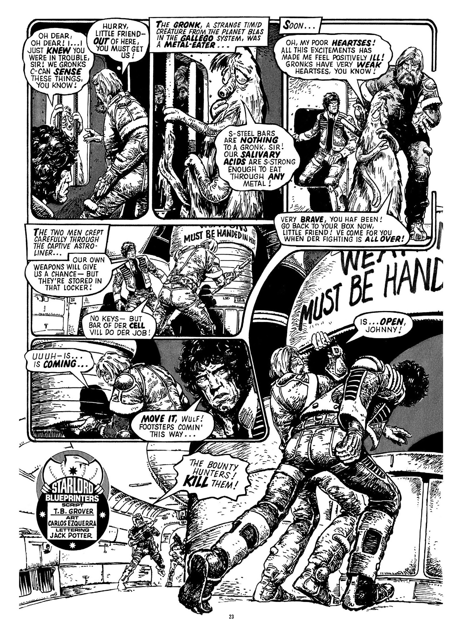 Read online Strontium Dog Search and Destroy: The Starlord Years comic -  Issue # TPB - 23