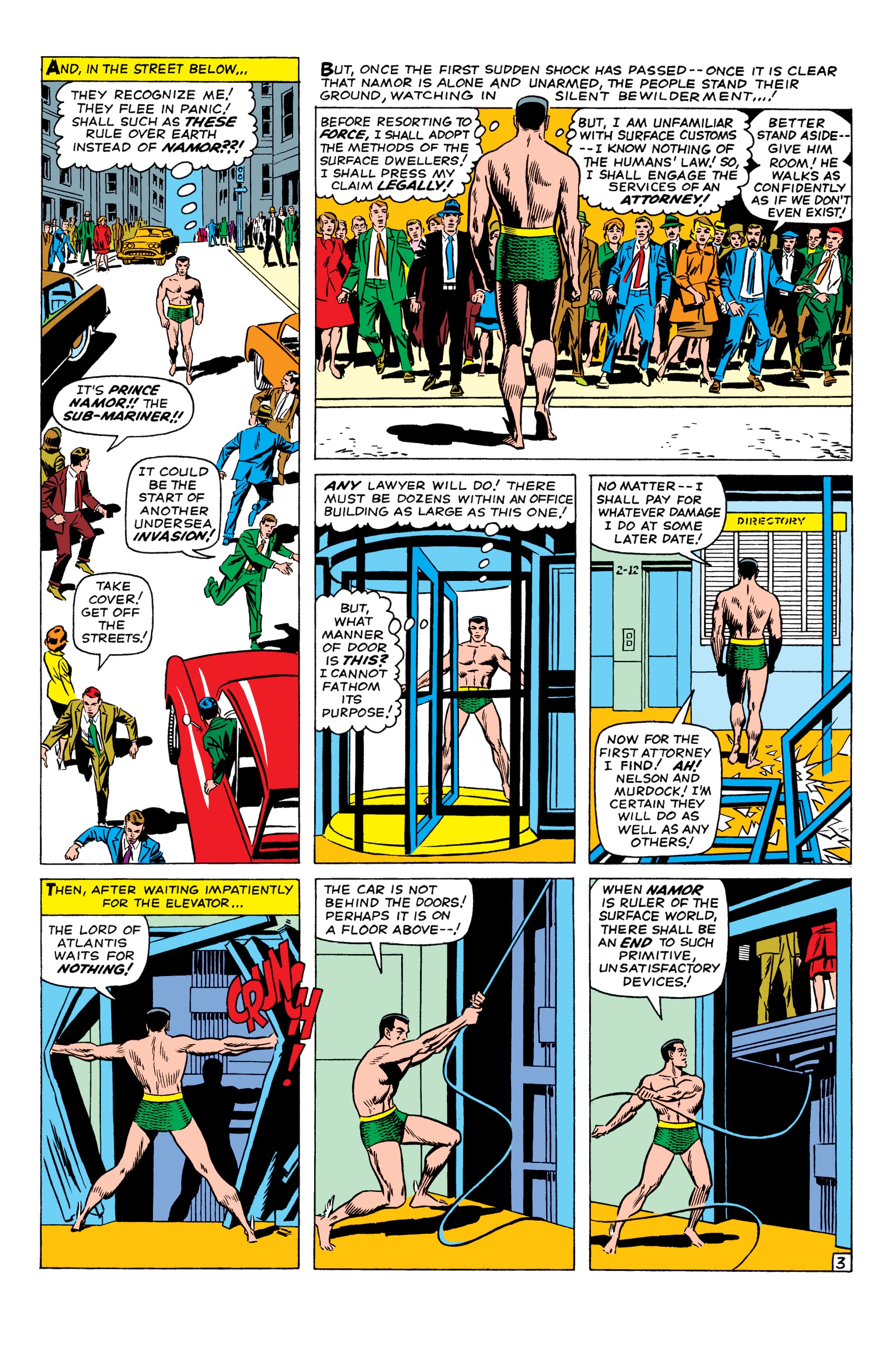 Read online Namor, The Sub-Mariner Epic Collection: Enter The Sub-Mariner comic -  Issue # TPB (Part 3) - 91
