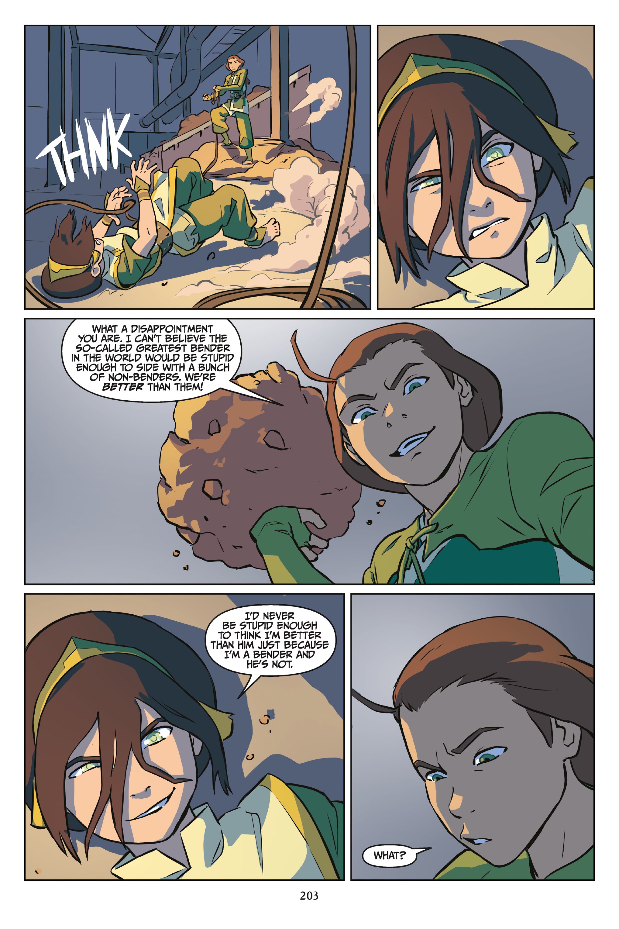 Read online Nickelodeon Avatar: The Last Airbender - Imbalance comic -  Issue # _Omnibus (Part 2) - 104
