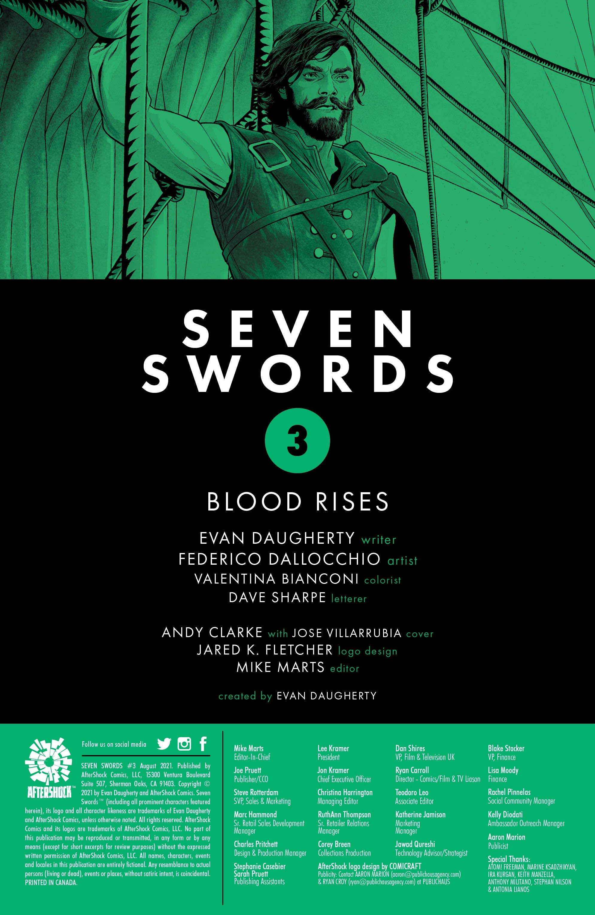 Read online Seven Swords comic -  Issue #3 - 2