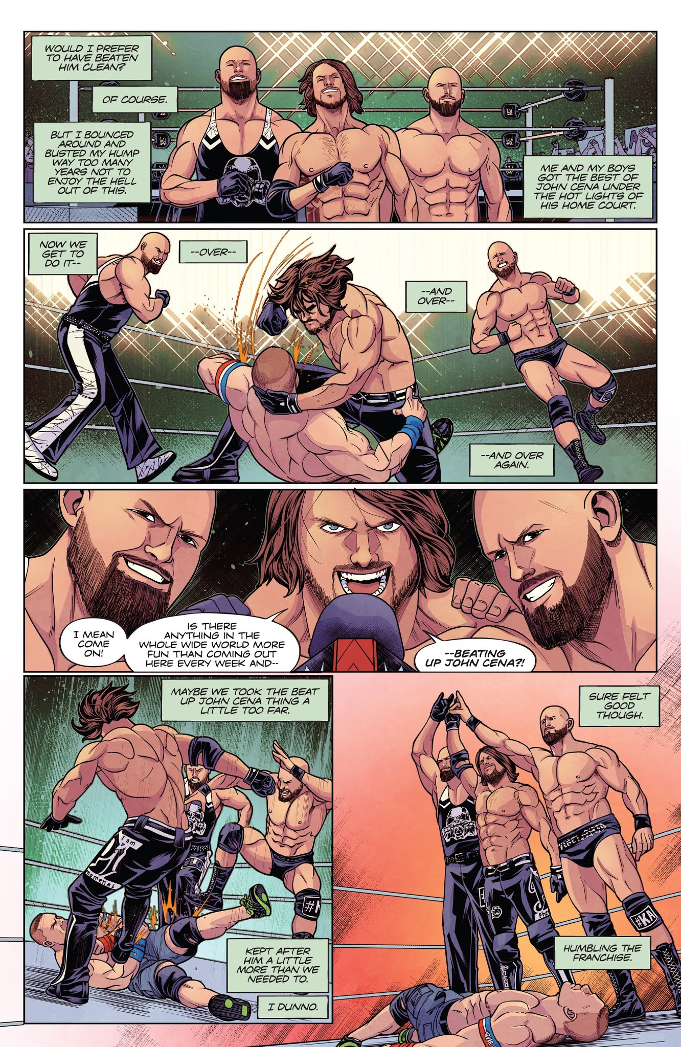 Read online WWE comic -  Issue #22 - 14
