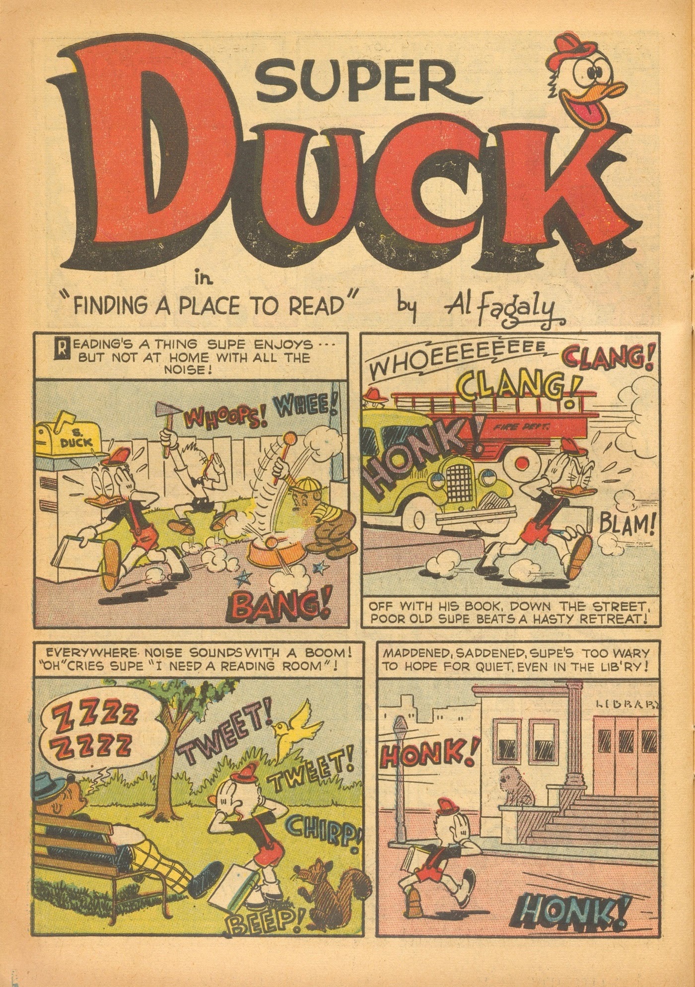 Read online Super Duck Comics comic -  Issue #21 - 40