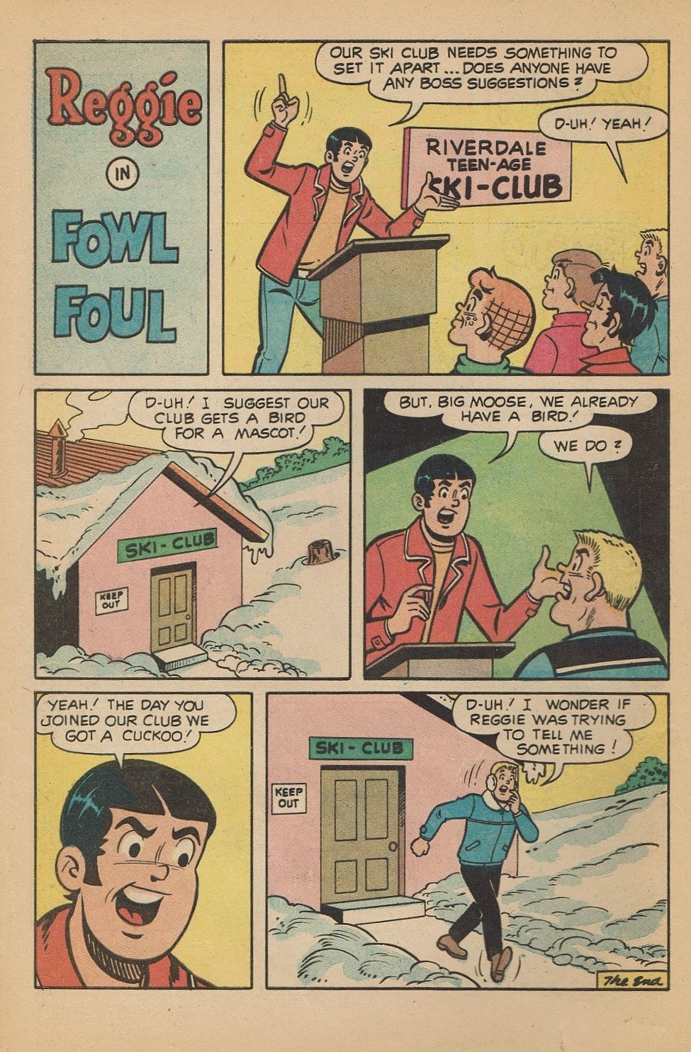 Read online Reggie's Wise Guy Jokes comic -  Issue #17 - 4